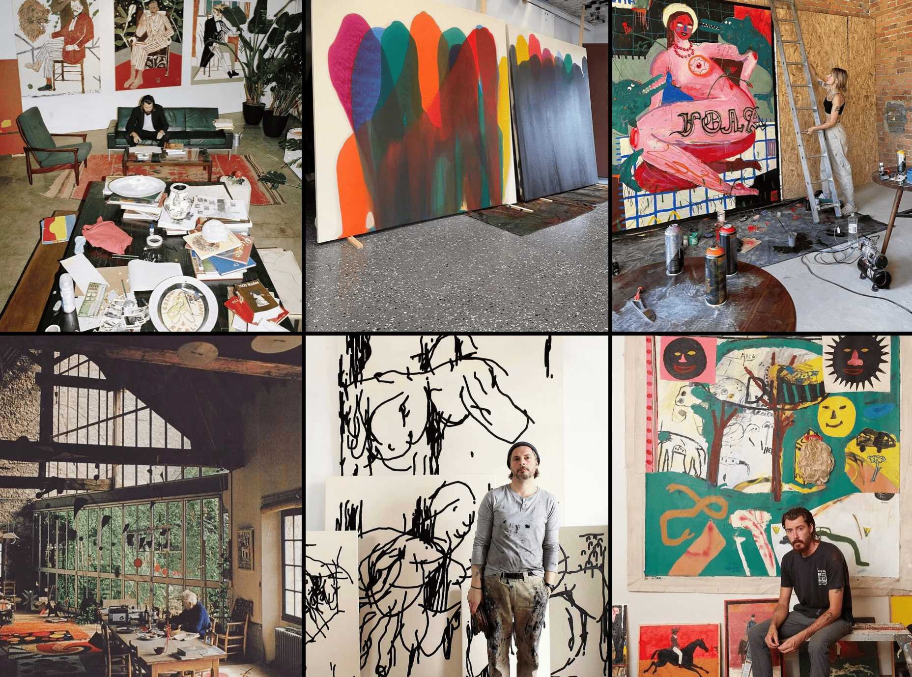 revolver_artgallery (@revolver_artgallery) é um espaço californiano que mistura ousadia e elegância,