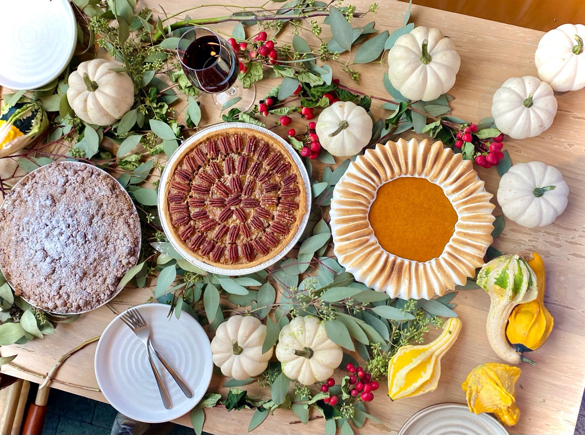 thanksgiving pies 