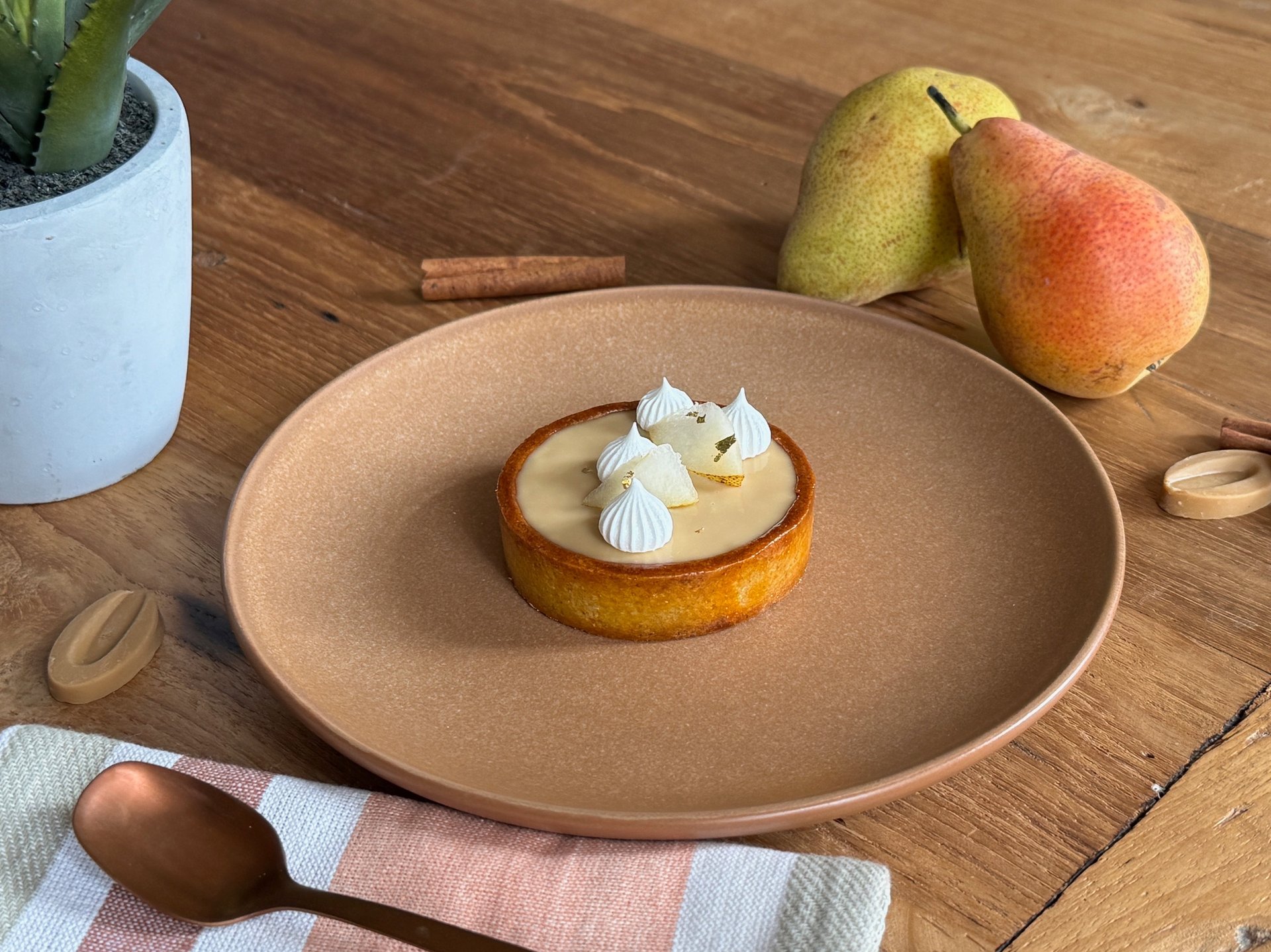 Tarte poire speculoos 
