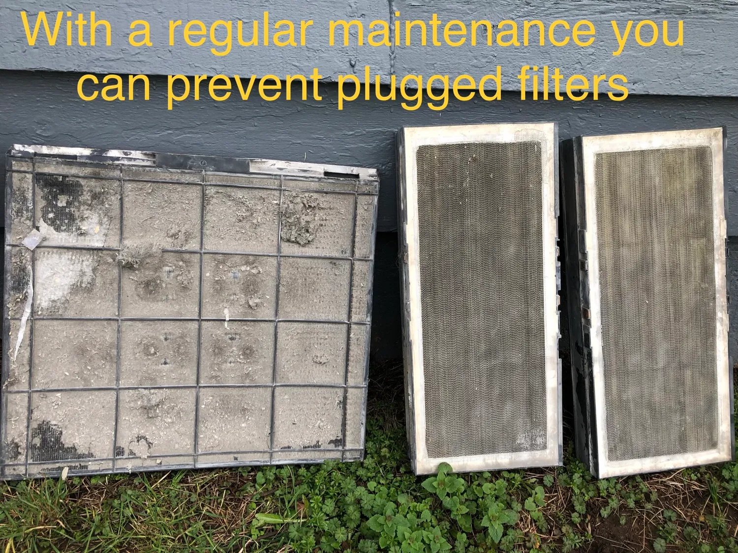 Clogged Air vents-Late maintenance