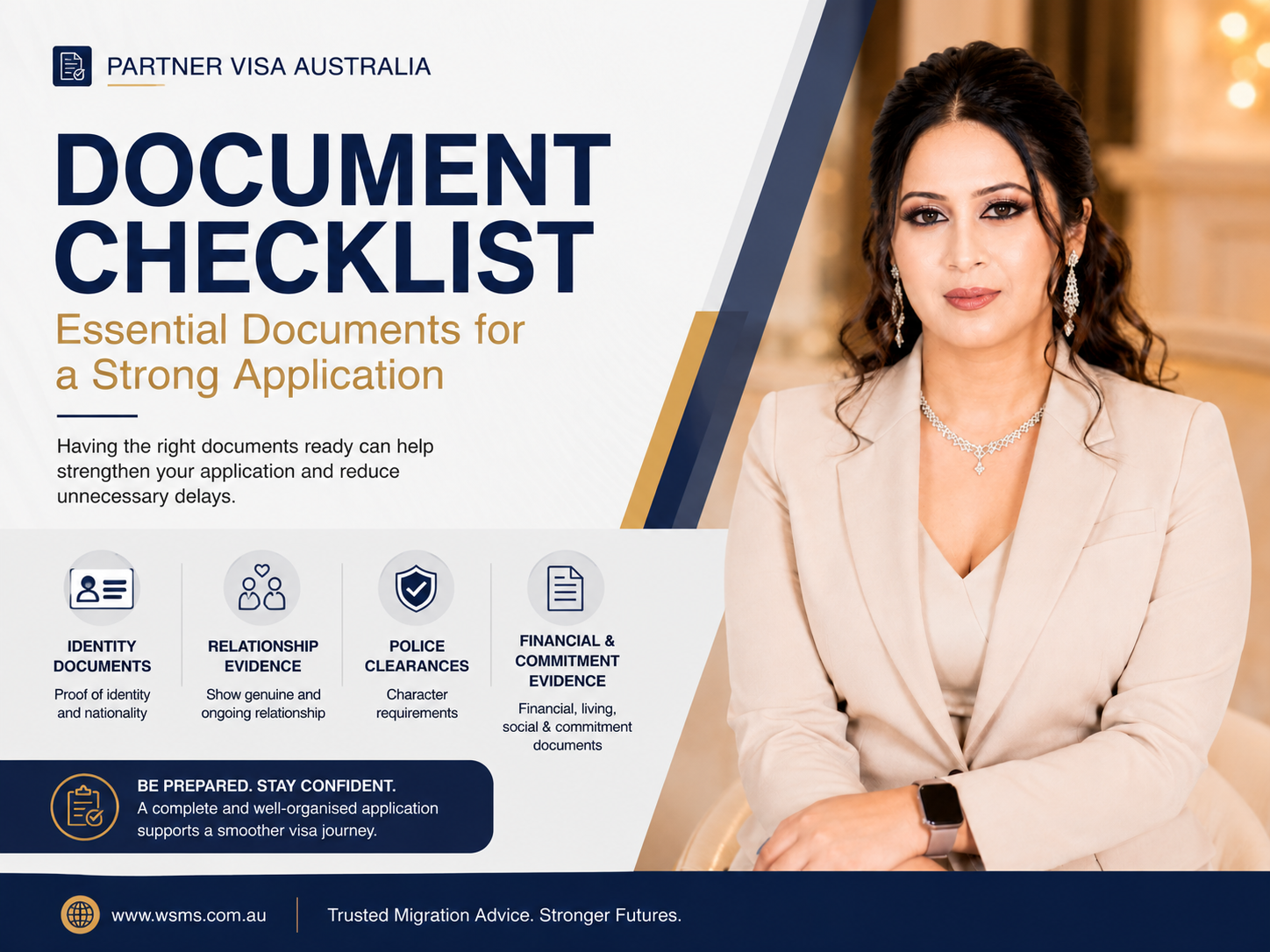 Documents list for partner visa application