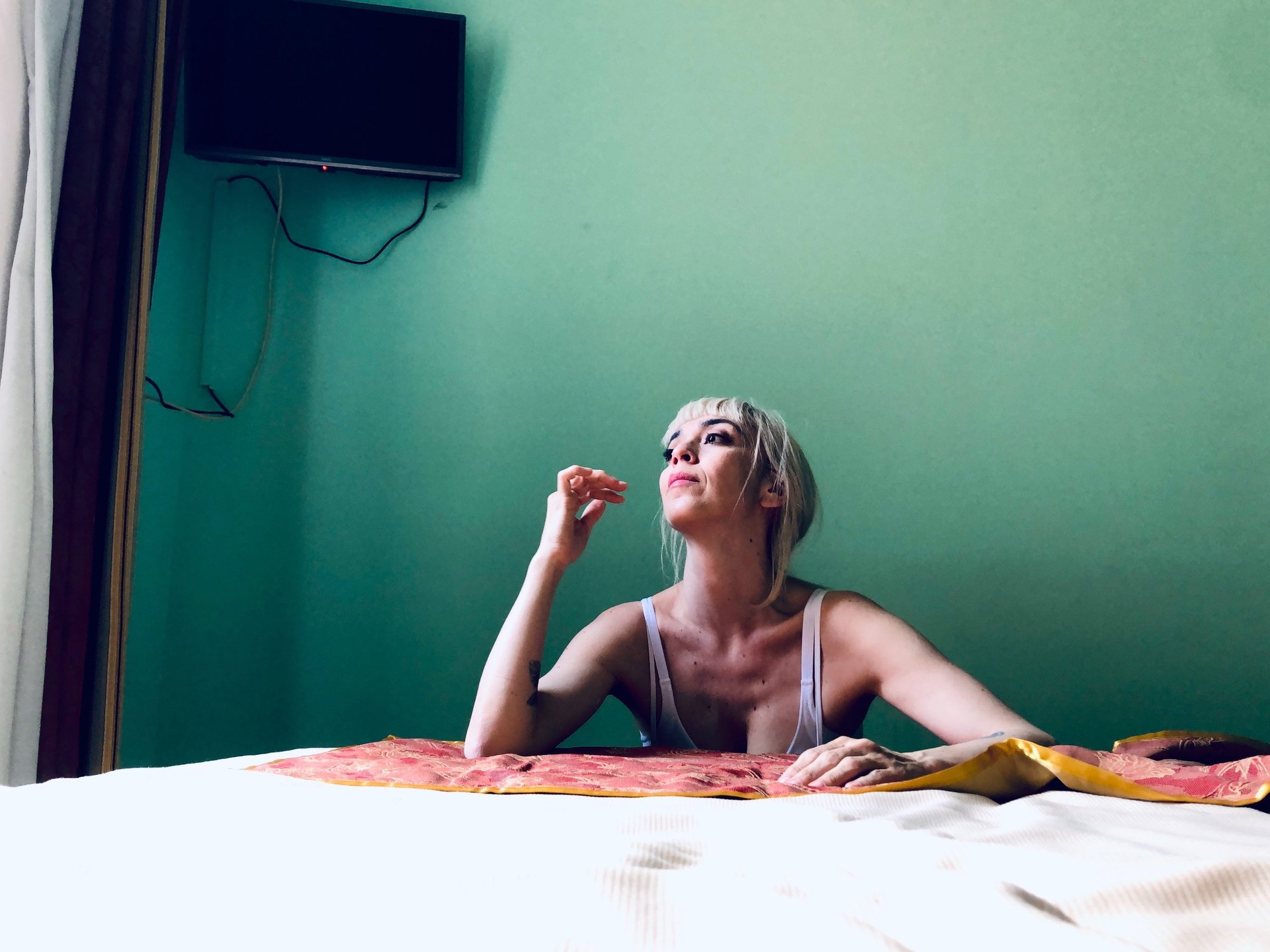 Francesca Bono's upcoming solo album, Crumpled Canvas