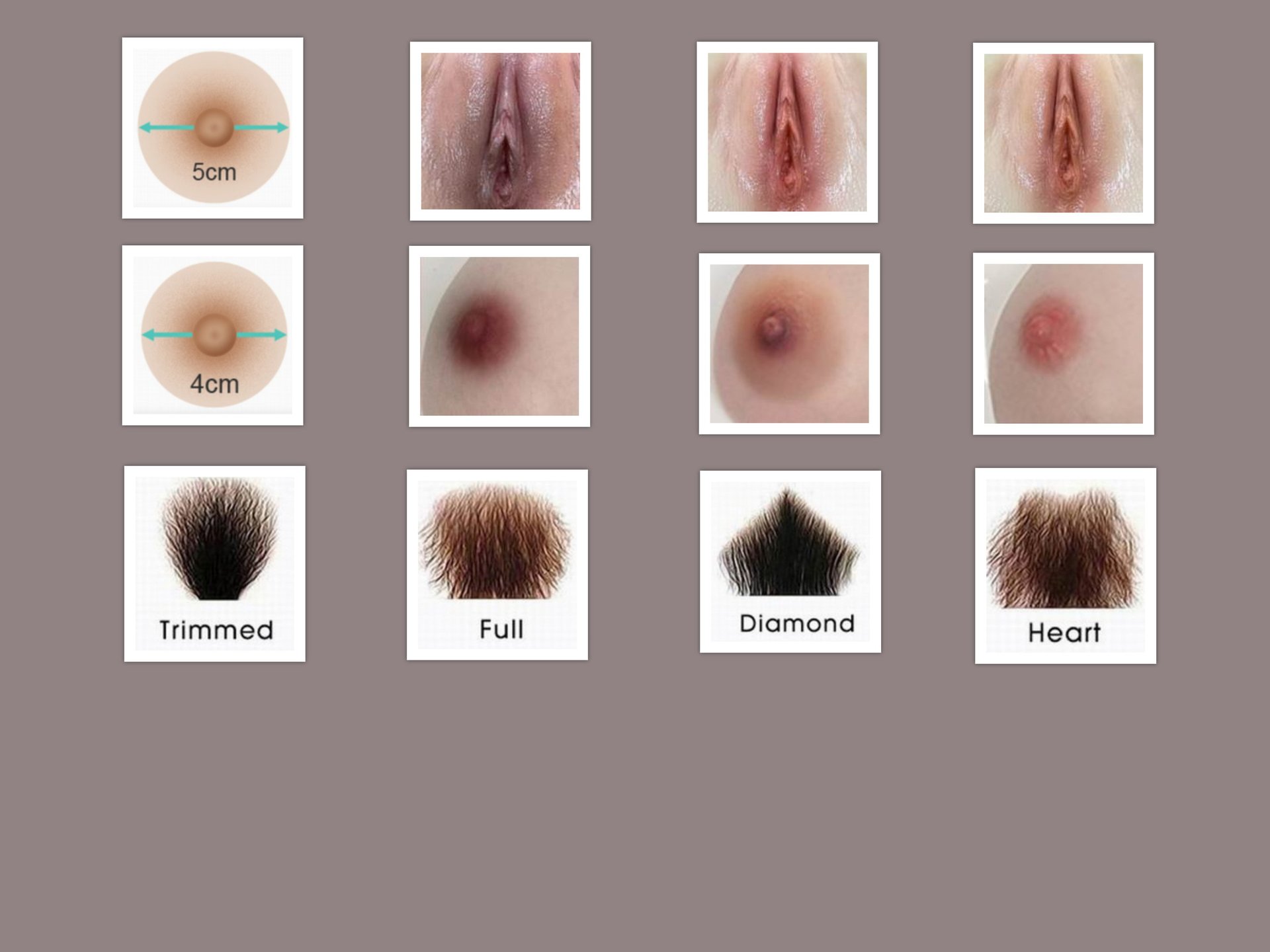 options femme silicone taille réelle