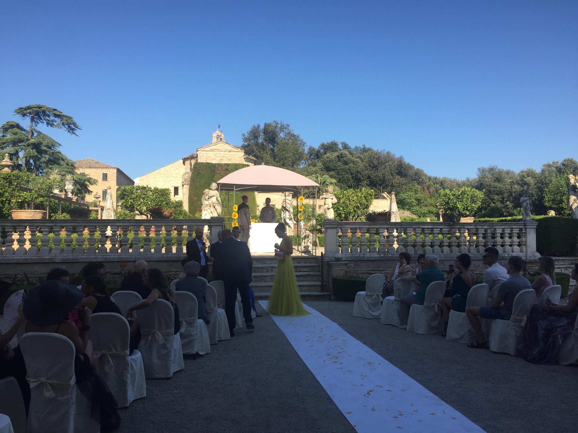 wedding venue curated by Francesco Margaretini