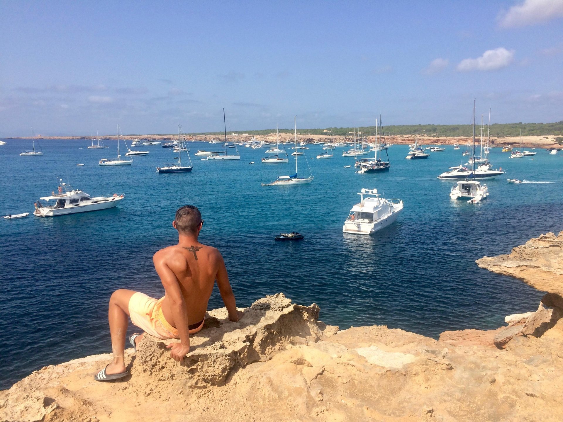 Photo of Francesco Margaretini on a Holiday in Formentera Spain