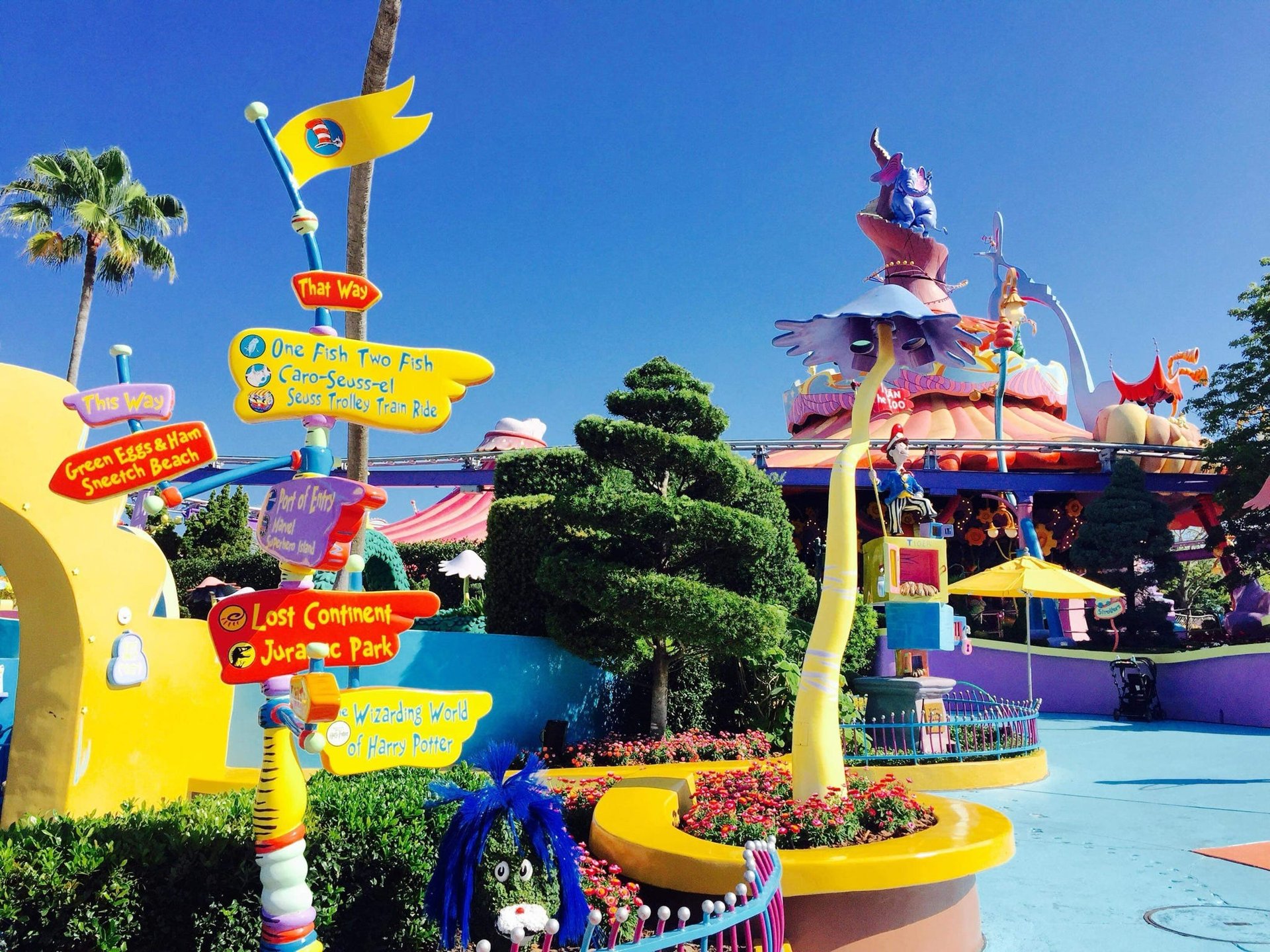 Dr. Seuss Land at Islands of Adventure at Universal Orlando Resort