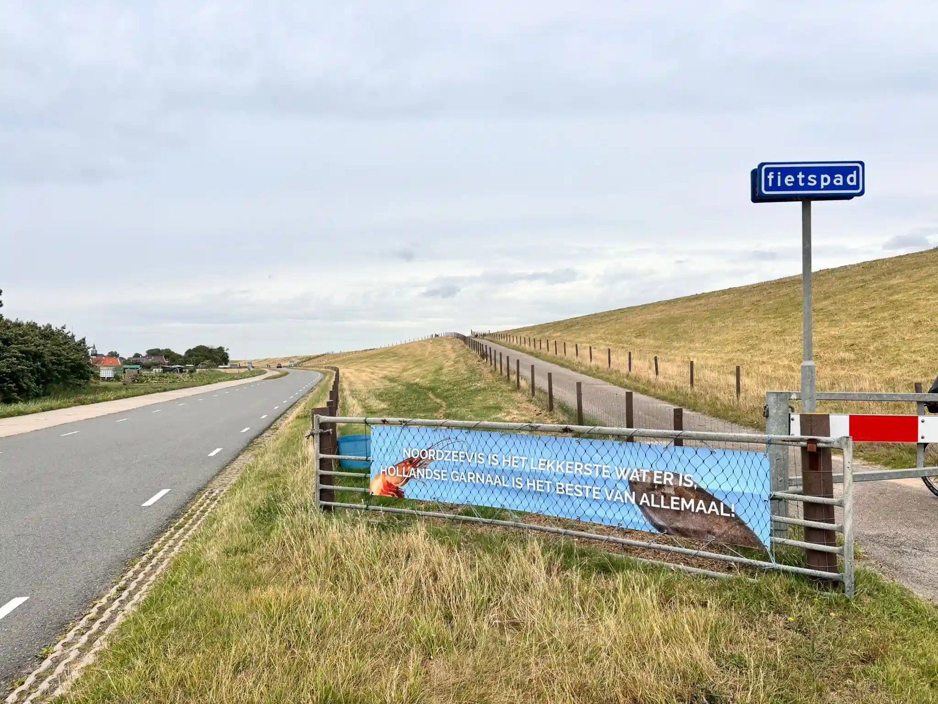 Spandoek voor het HavenVIStijn