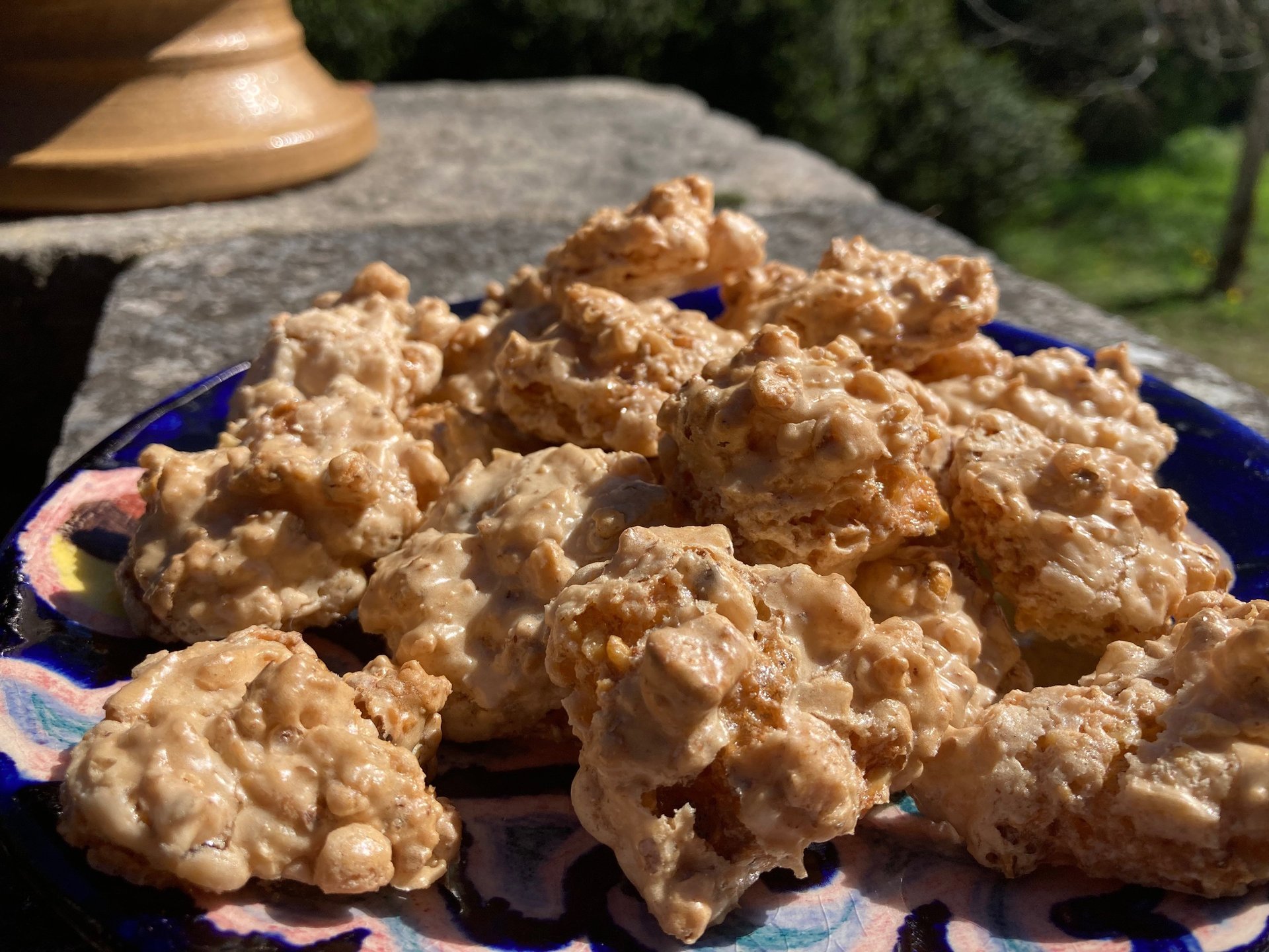 Croc'Noix - meringue à la noix - biscuiterie de l'apothicaire
