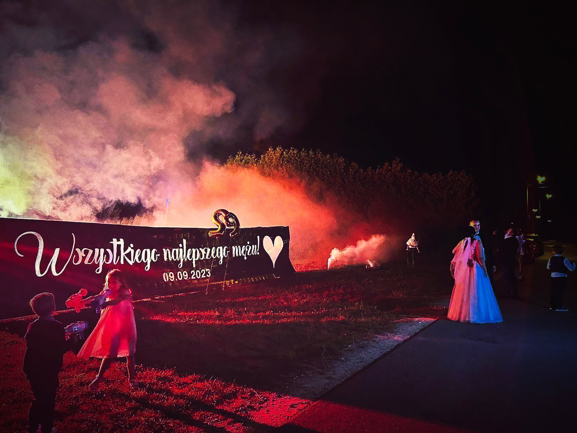 prezent dla męża w dniu jego ślubu pirotechnika wesele pirofolia