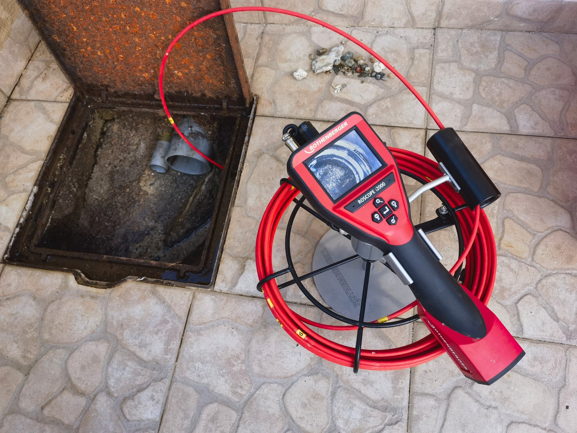Camera Tuyaux bouché