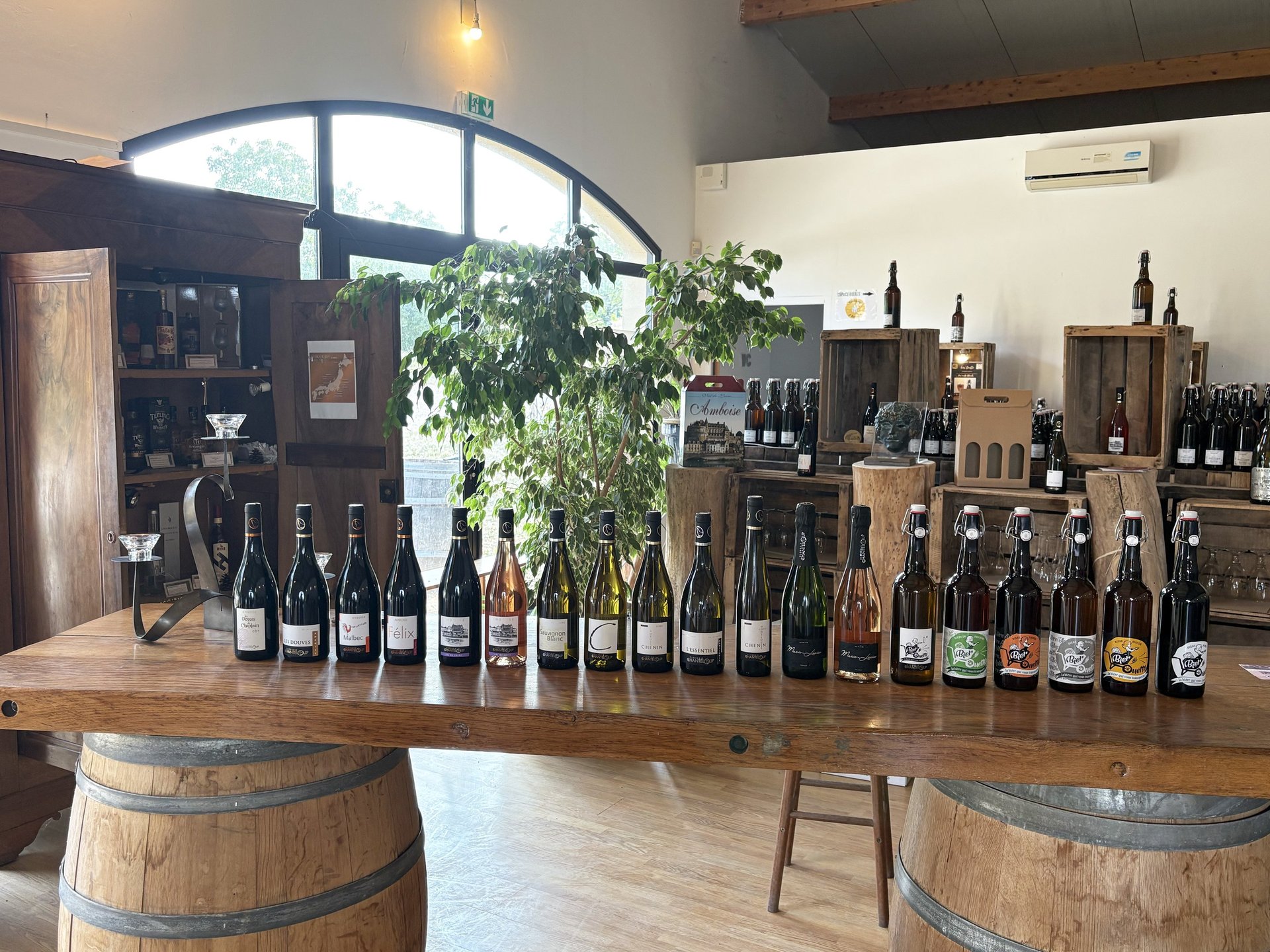 vins Amboise vins Touraine pétillant Marie-louise bières artisanales