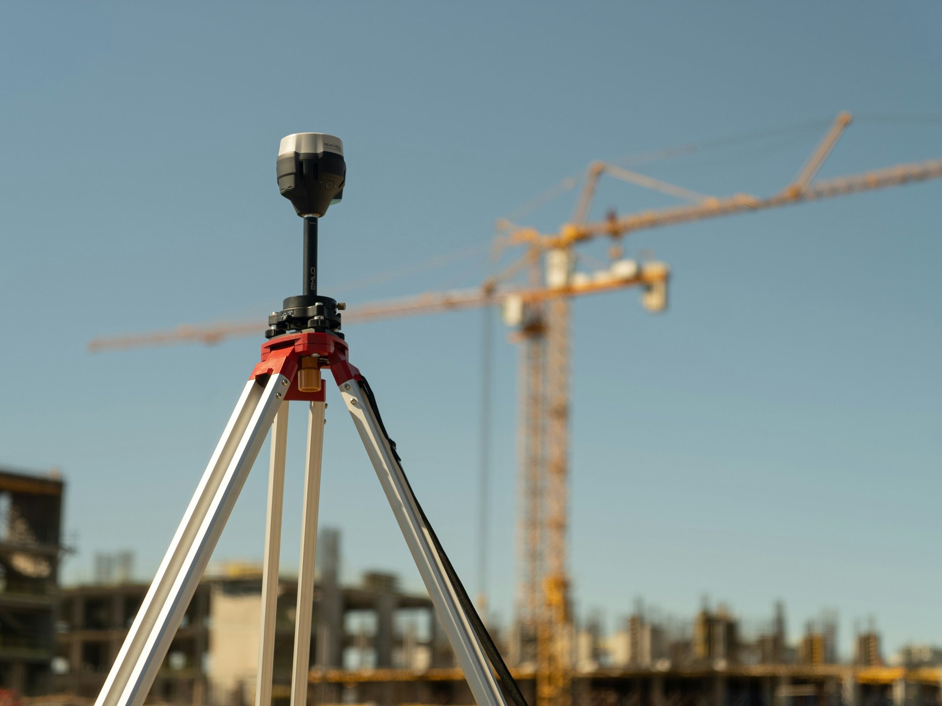 Vermessungsgerät Baustelle