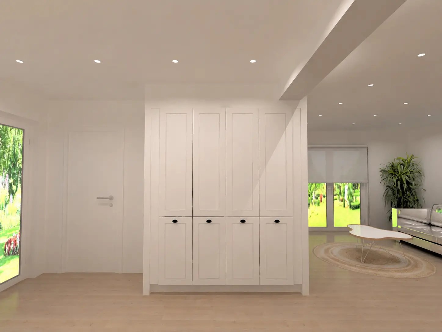 vue 3D du projet