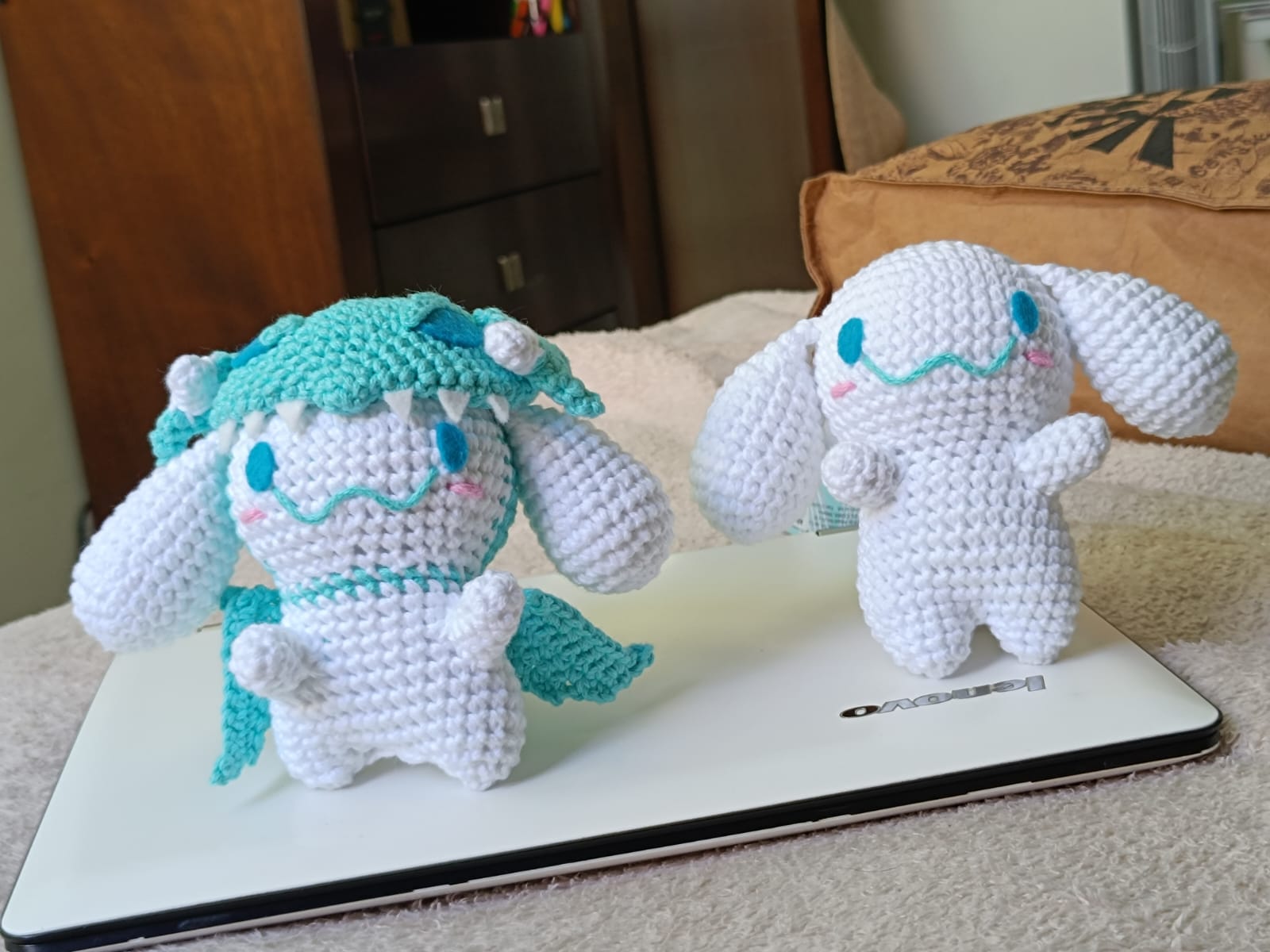 Cinnamon roll de crochet