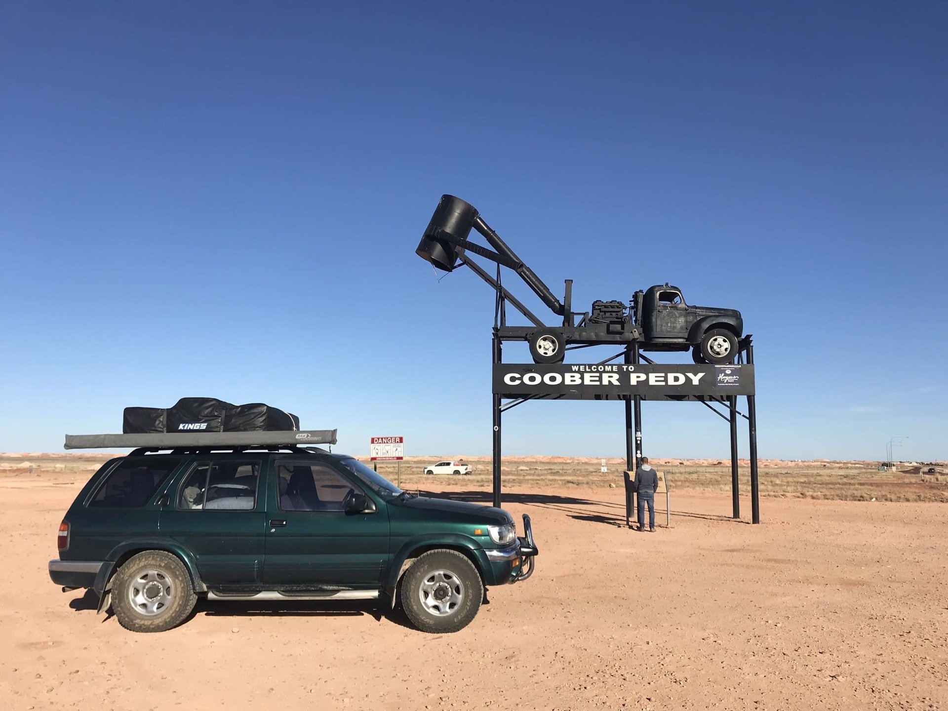 Entrada a Coober Pedy