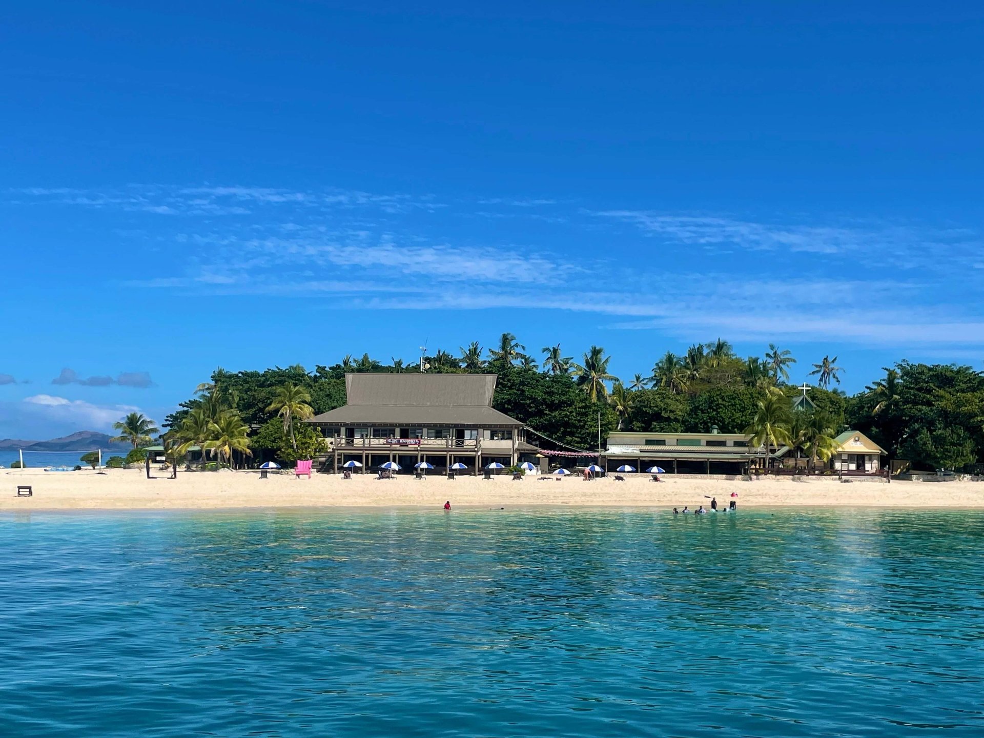 Beachcomber island en Fiyi