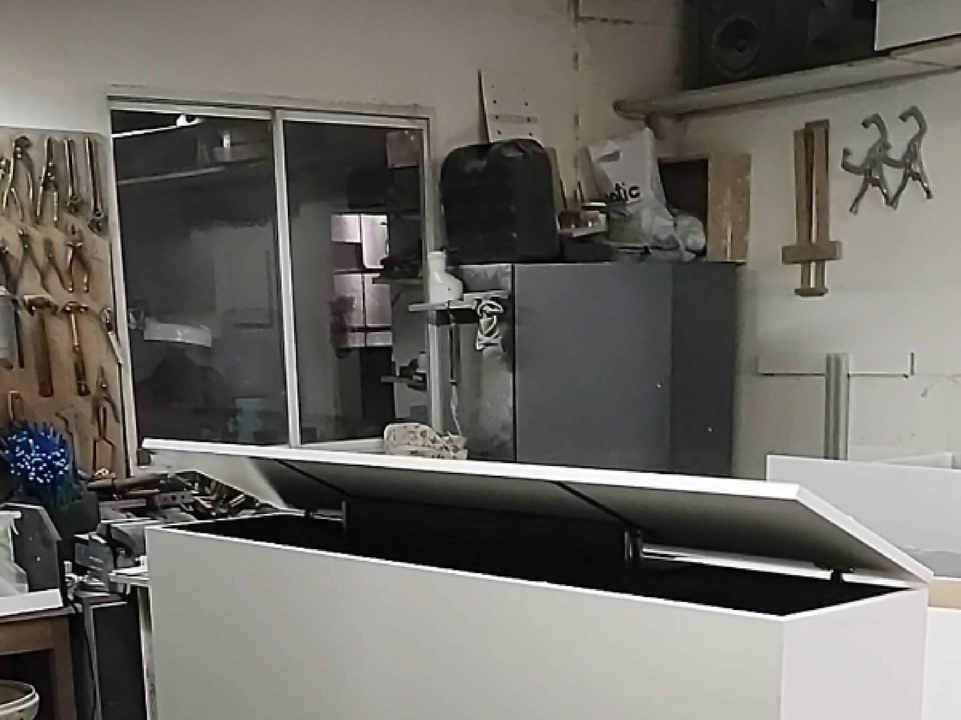 Imagen del taller donde se realizan los trabajos