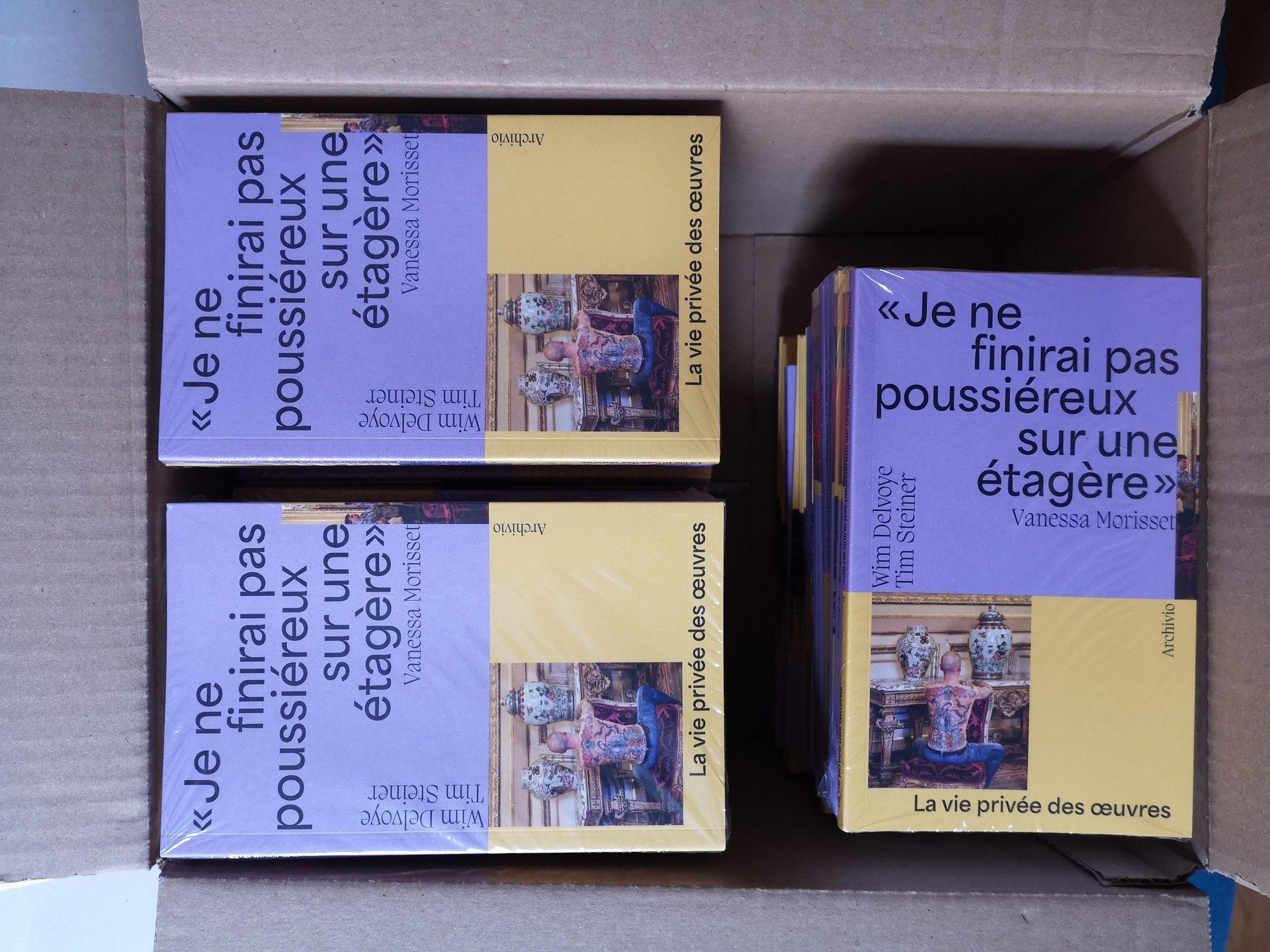 Exemplaires de "Je ne finirai pas poussiéreux sur une étagère de Vanessa Morisset
