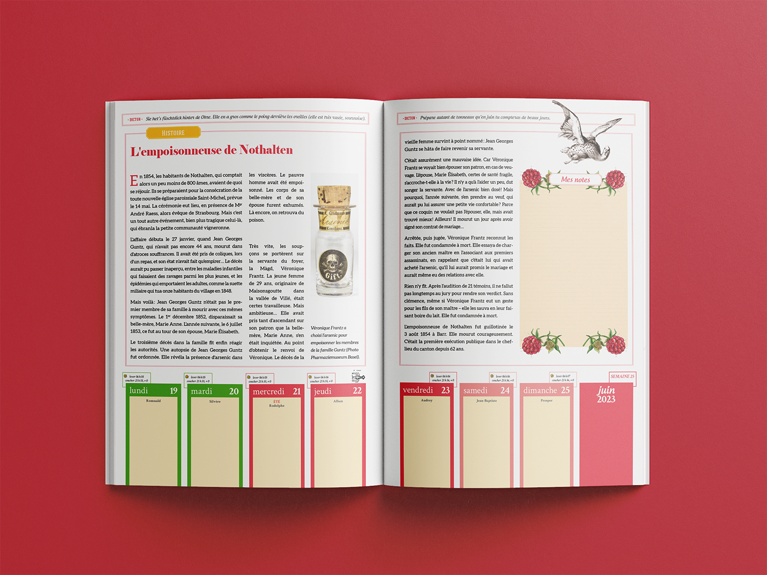 Le Grand Almanach de l'Alsace : l'empoisonneuse de Nothalten