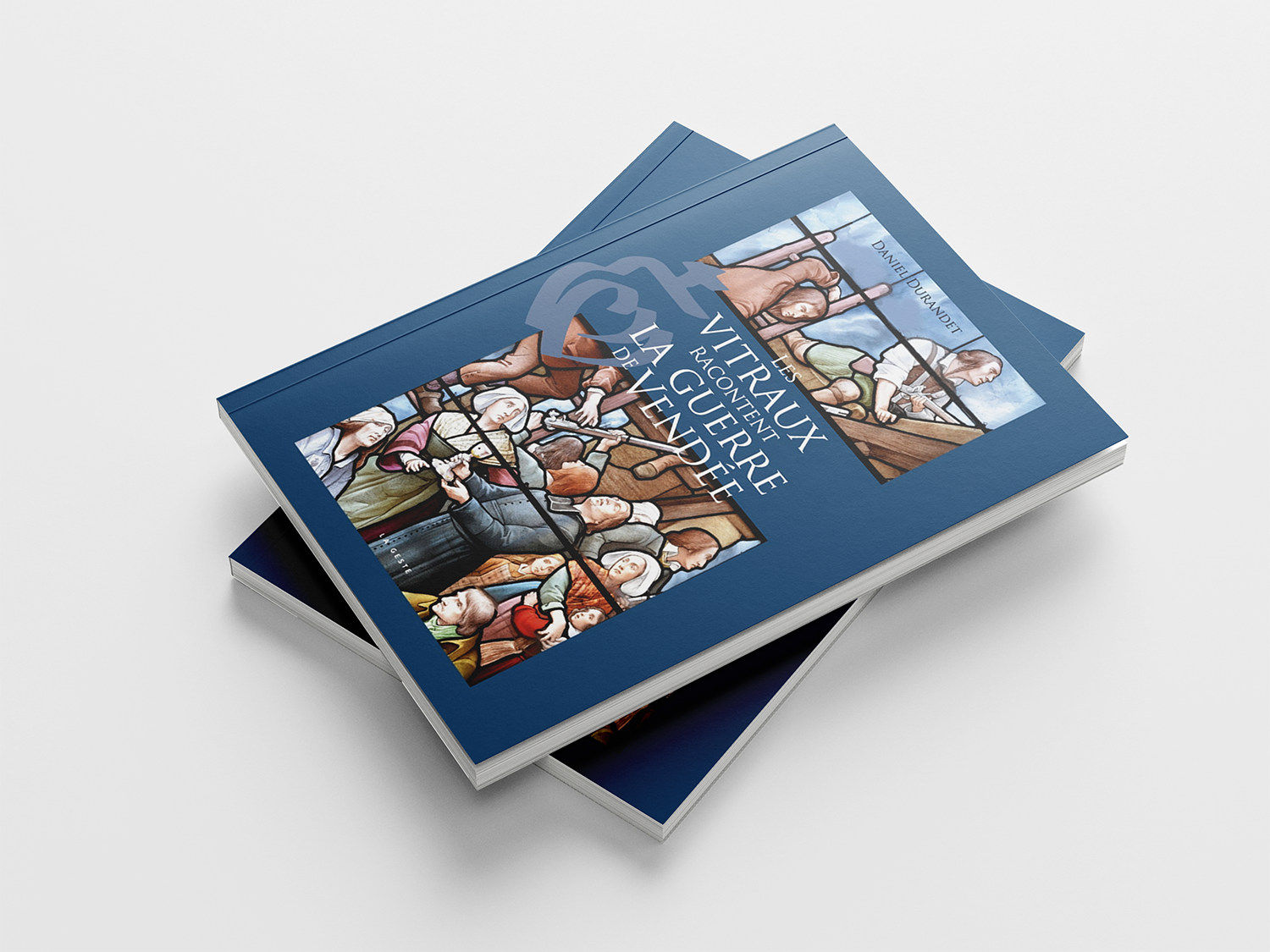Les vitraux racontent la guerre de Vendée