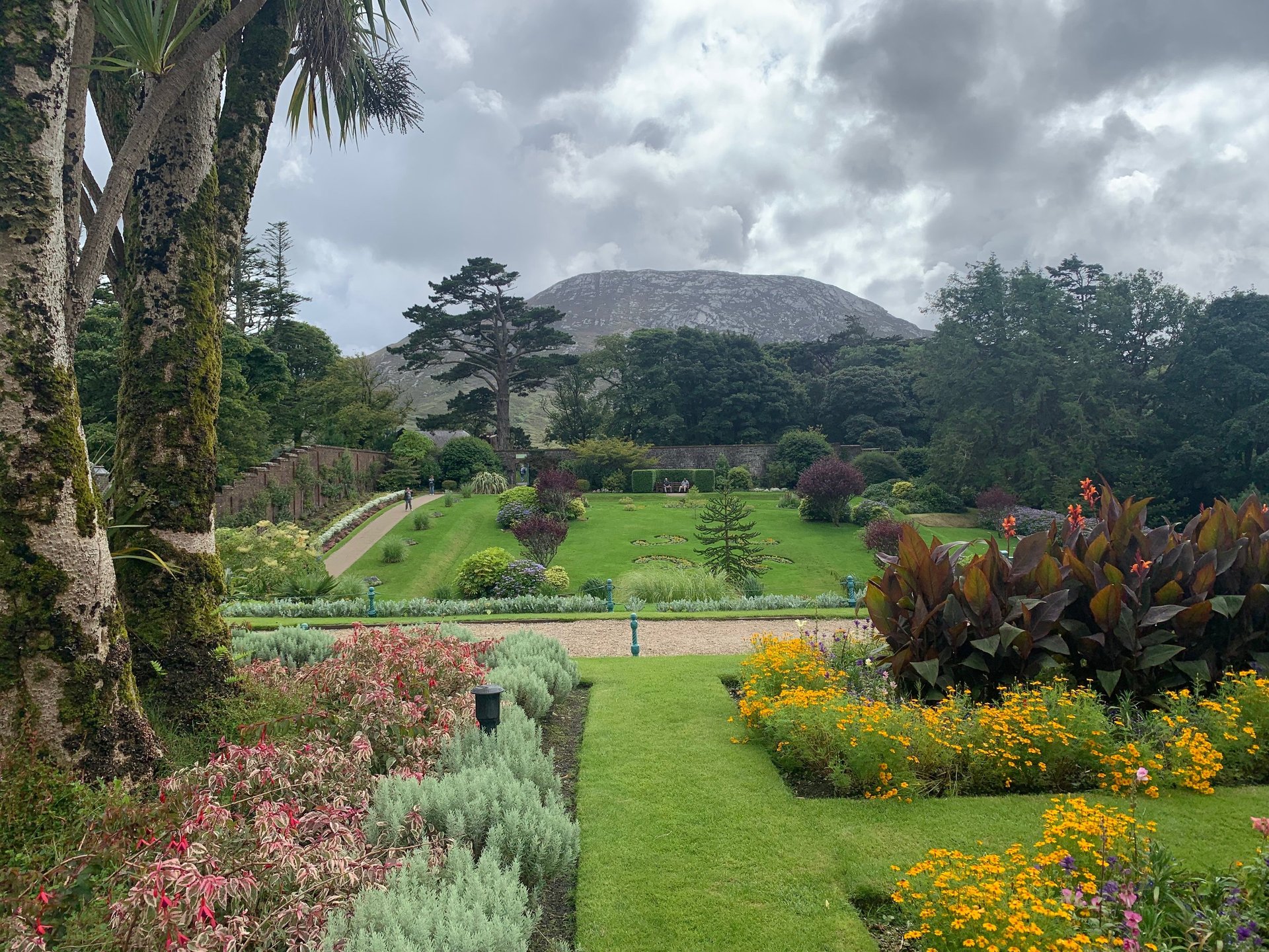 VIctorian Walled Garden at Kylemore Abbey, Ireland, Summer 2023