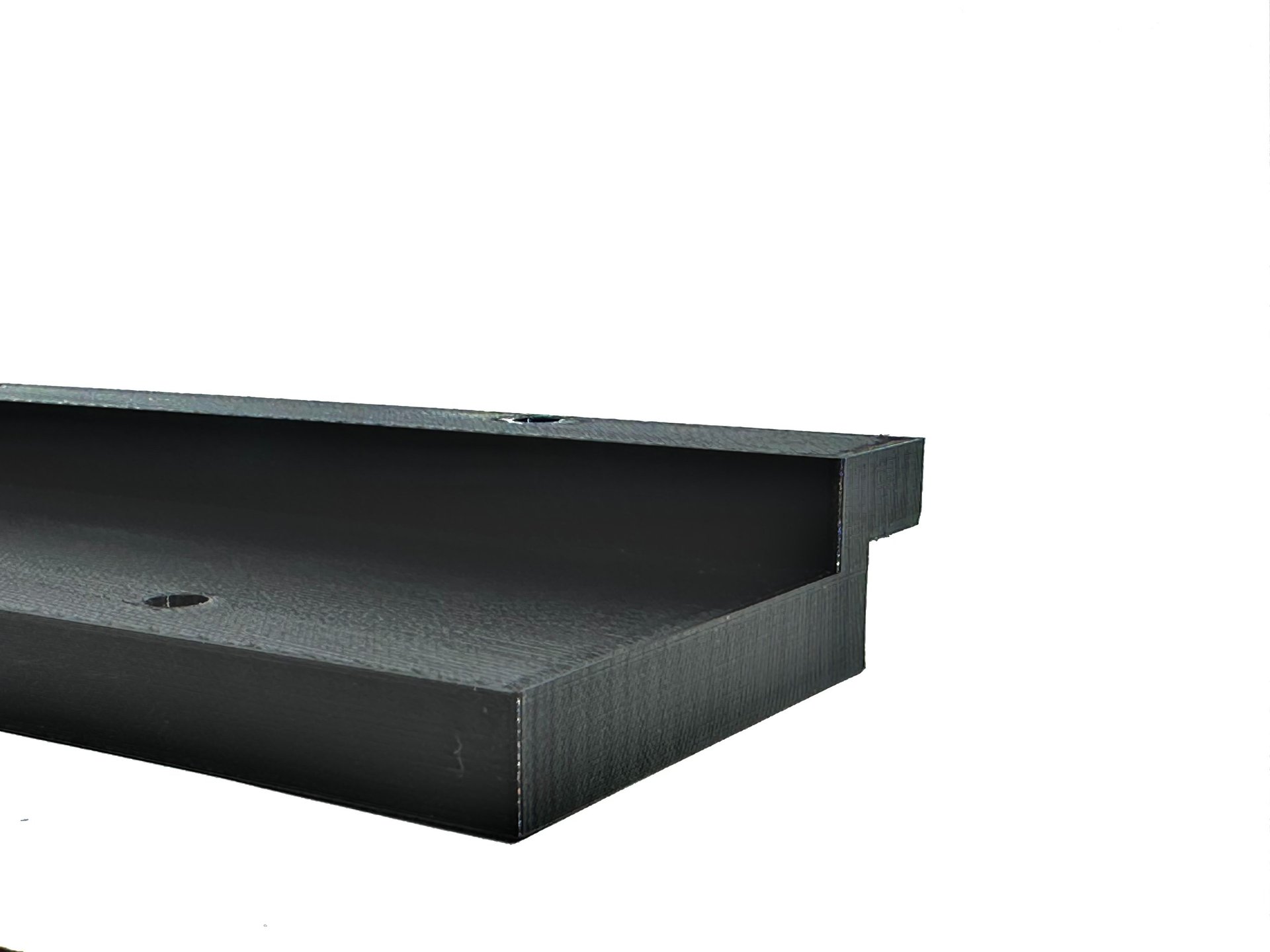 3D-Druck Plattenprofil schwarz