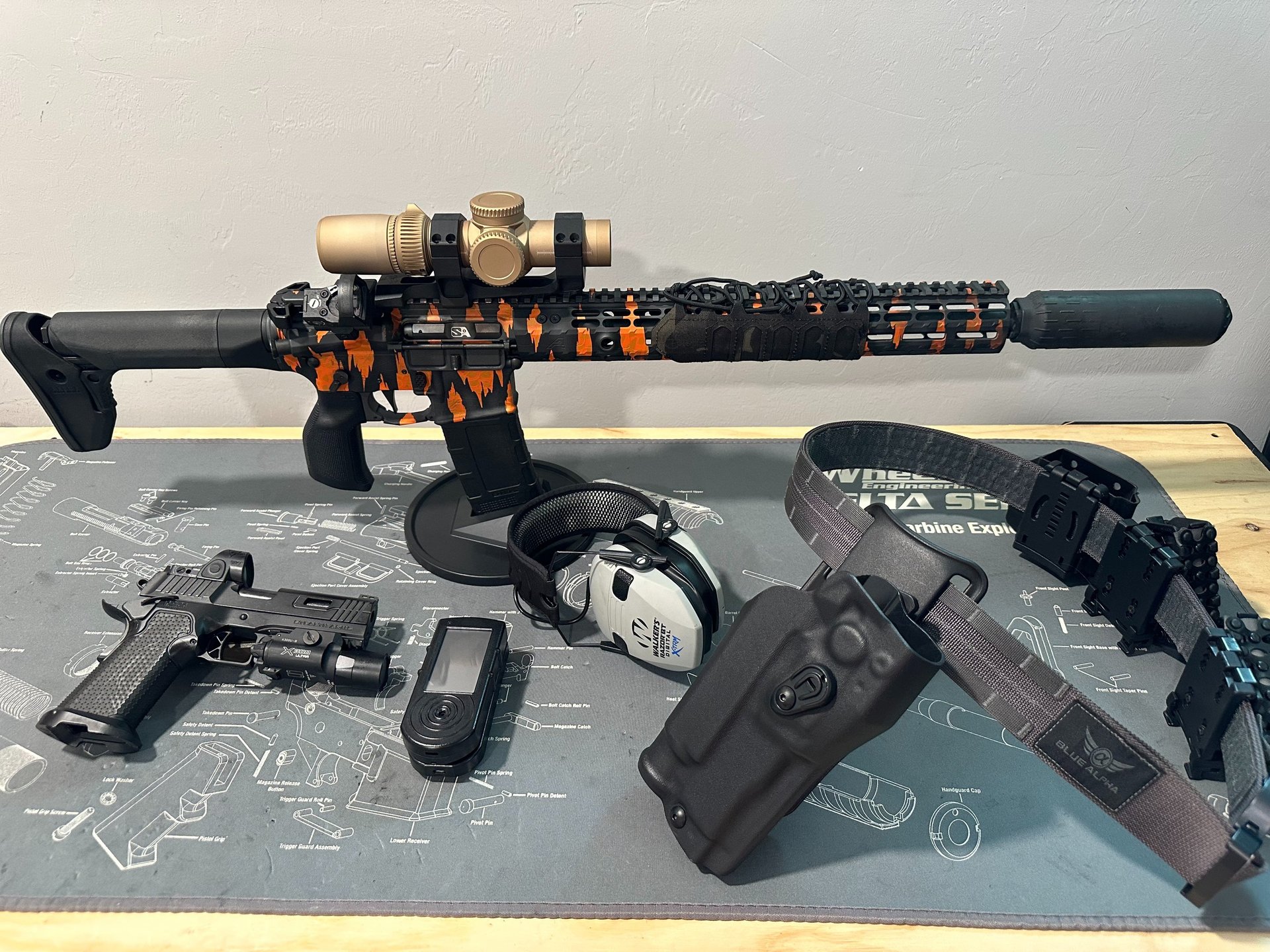 AR-15 and shooting accessories