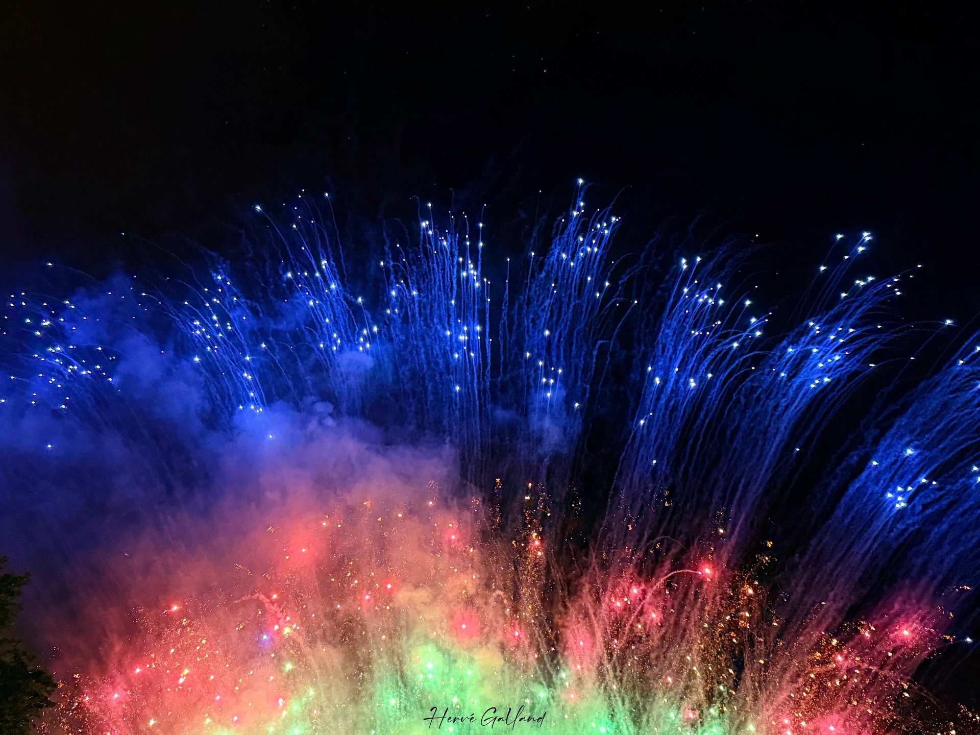 feu d'artifice à Bron