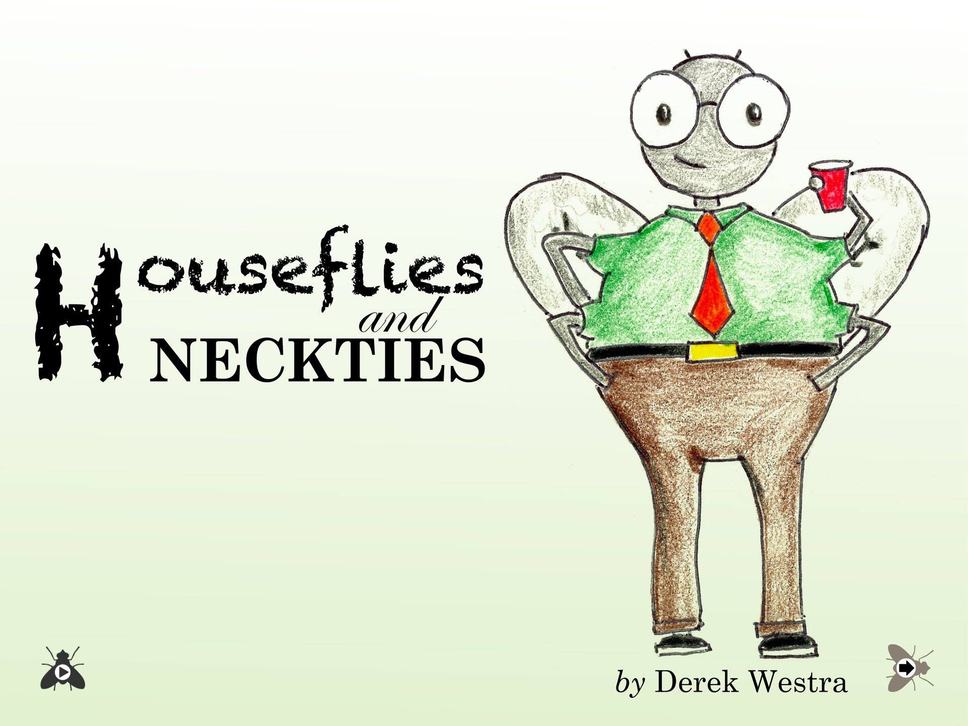 Houseflies & Neckties eBook—EPUB Cover