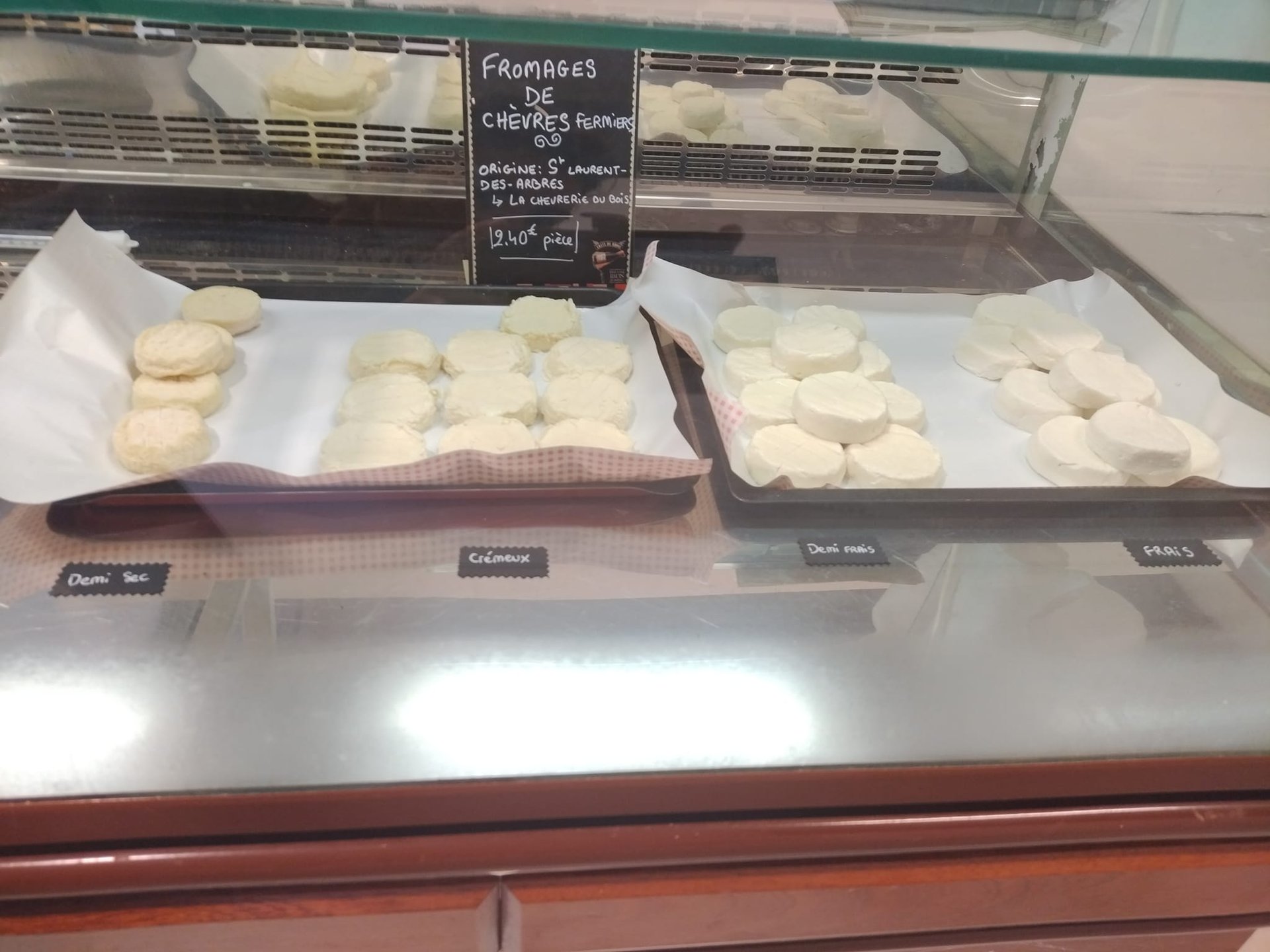 Fromages de chèvres fermiers