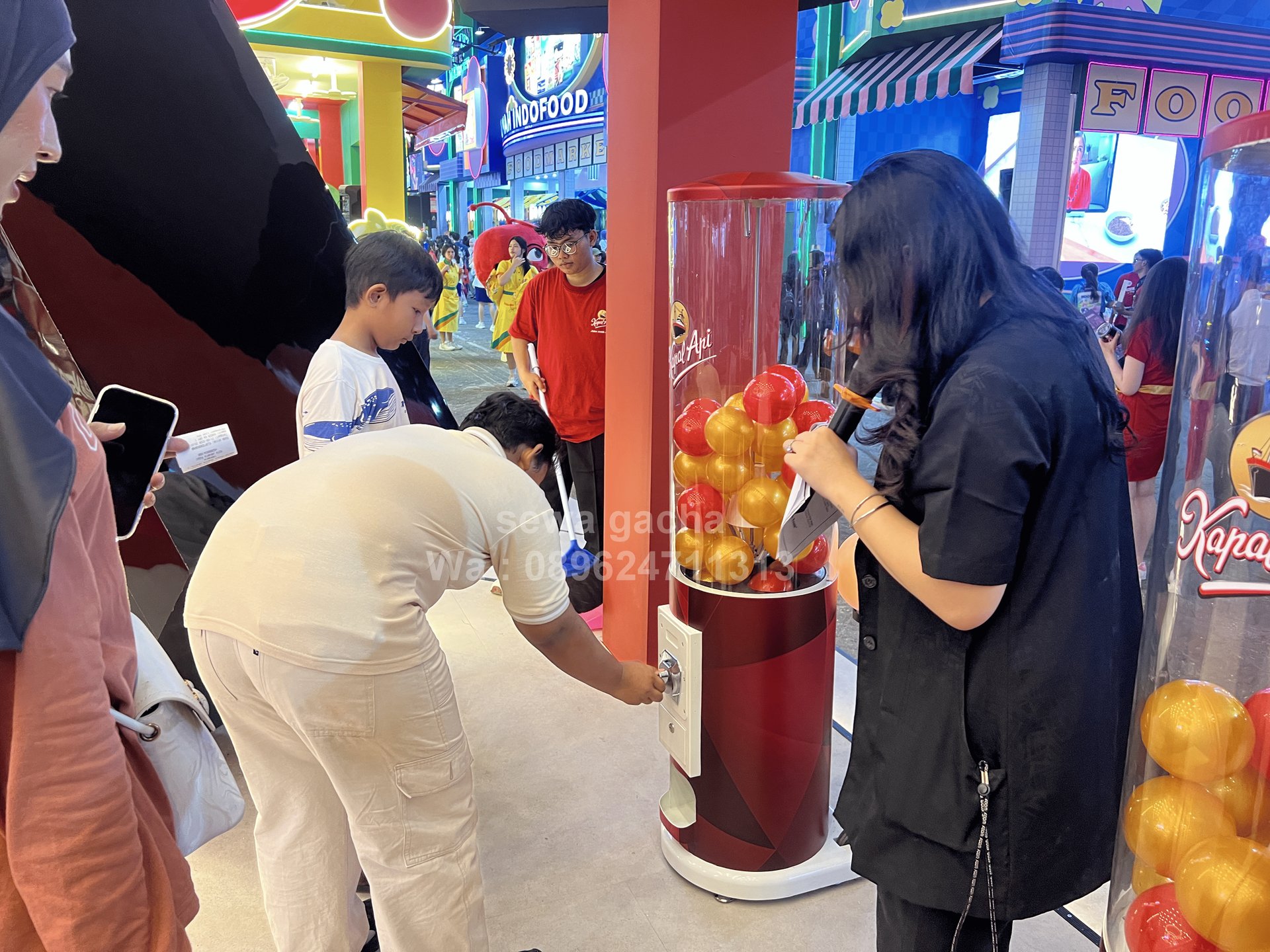 rental mesin gachapon event