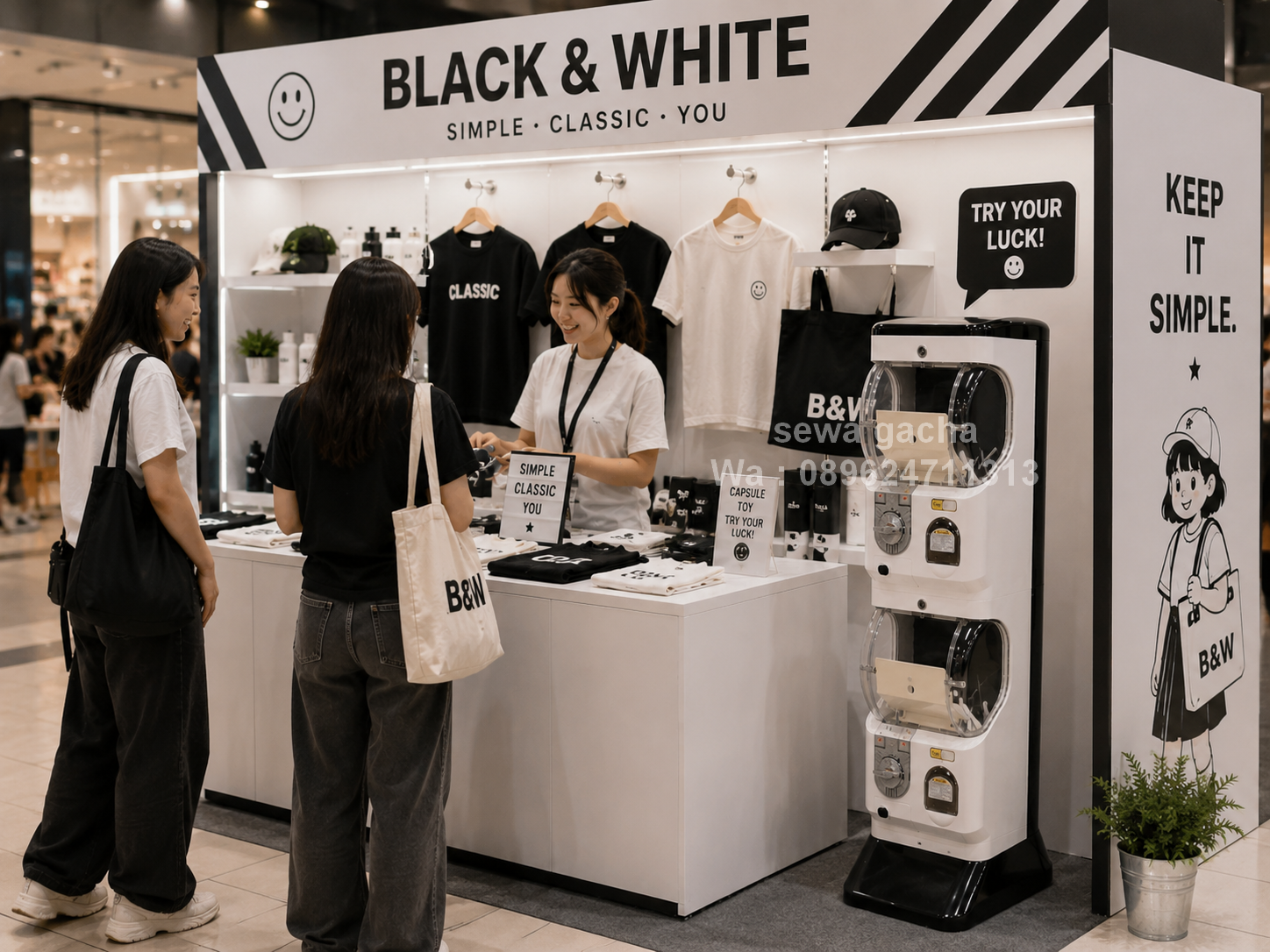 sewa gacha gacha event jabodetabek