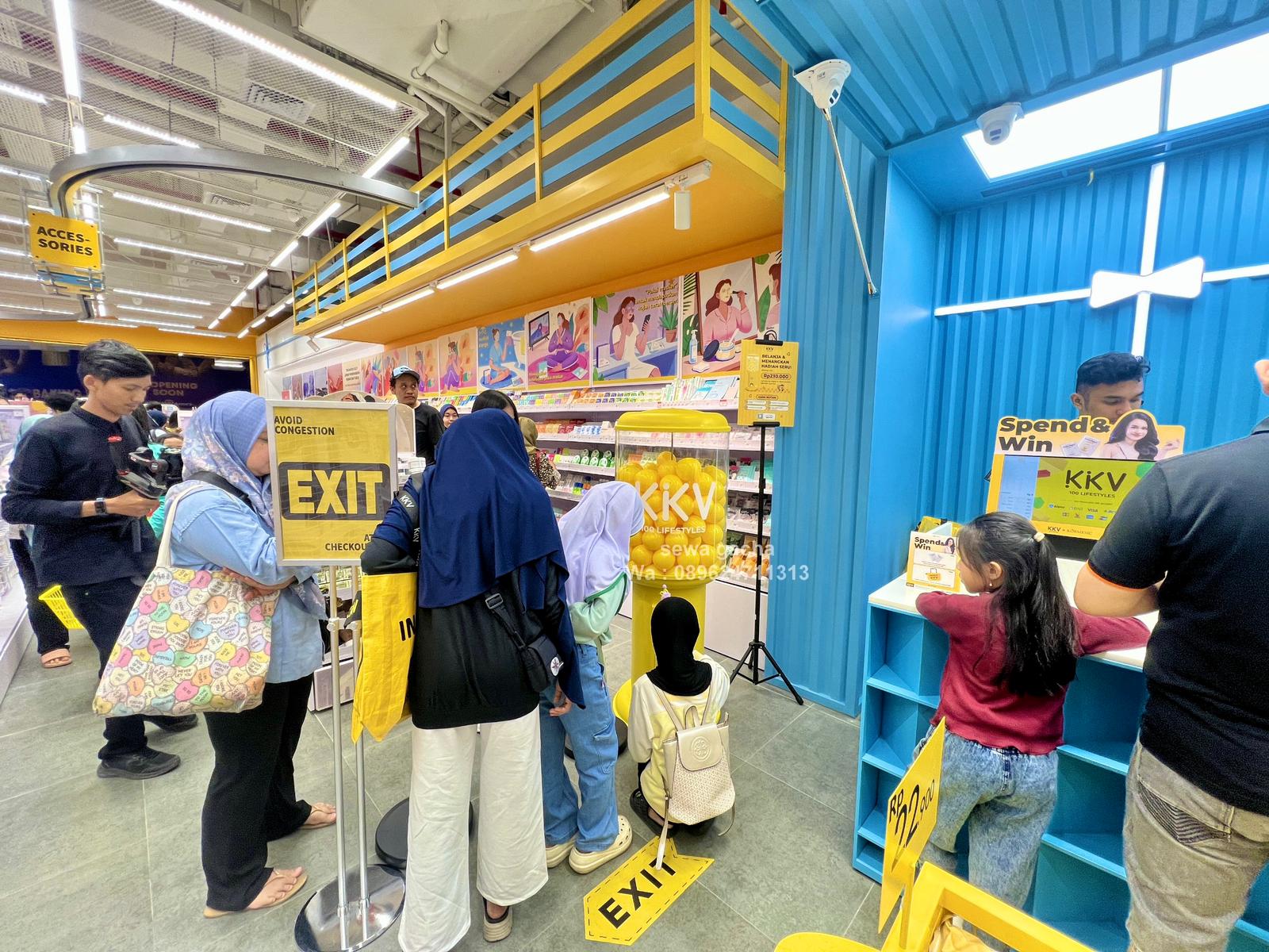 renta mesin gacha gachapon event