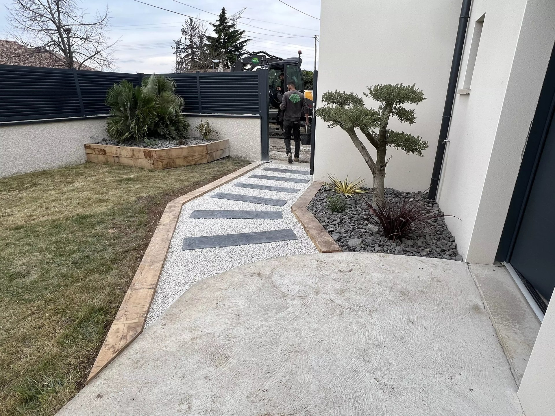 création extérieur drôme