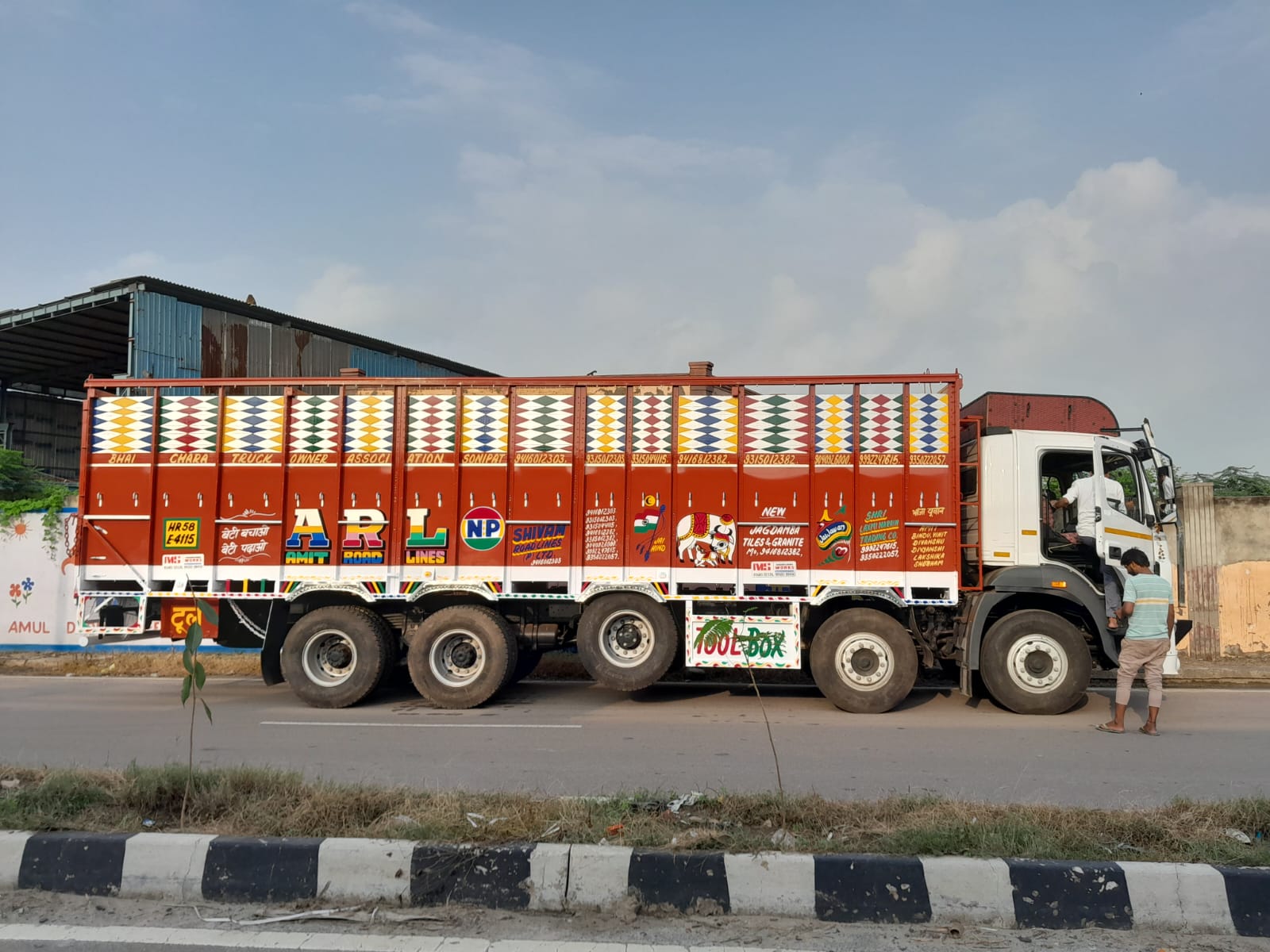 Heavy-duty Cargo Body for commercial transport – built by MS Engineering Works