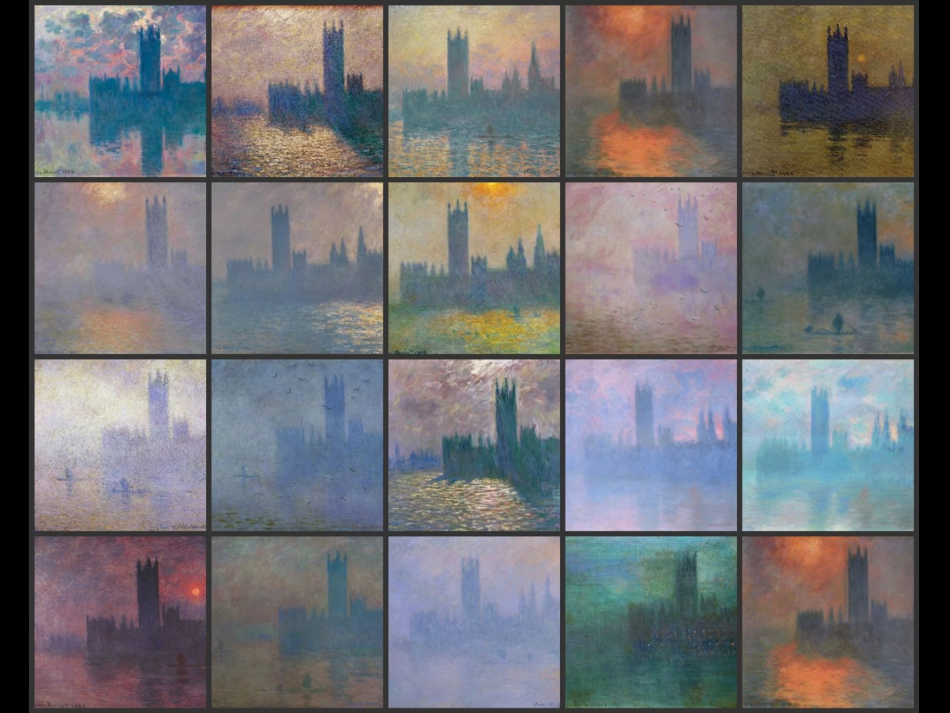 The Houses of Parliament, Claude Monet