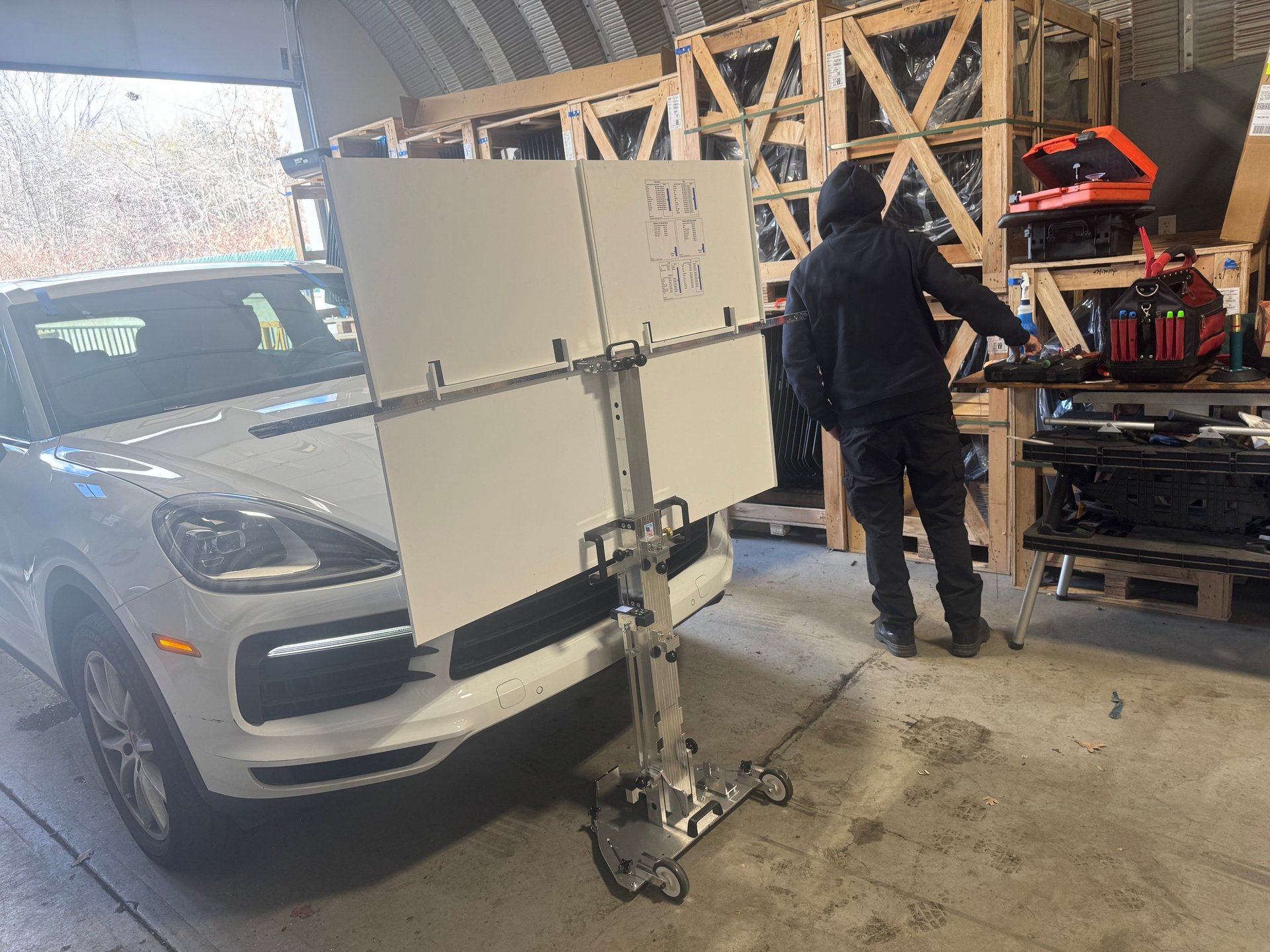 windshield camera recalibration