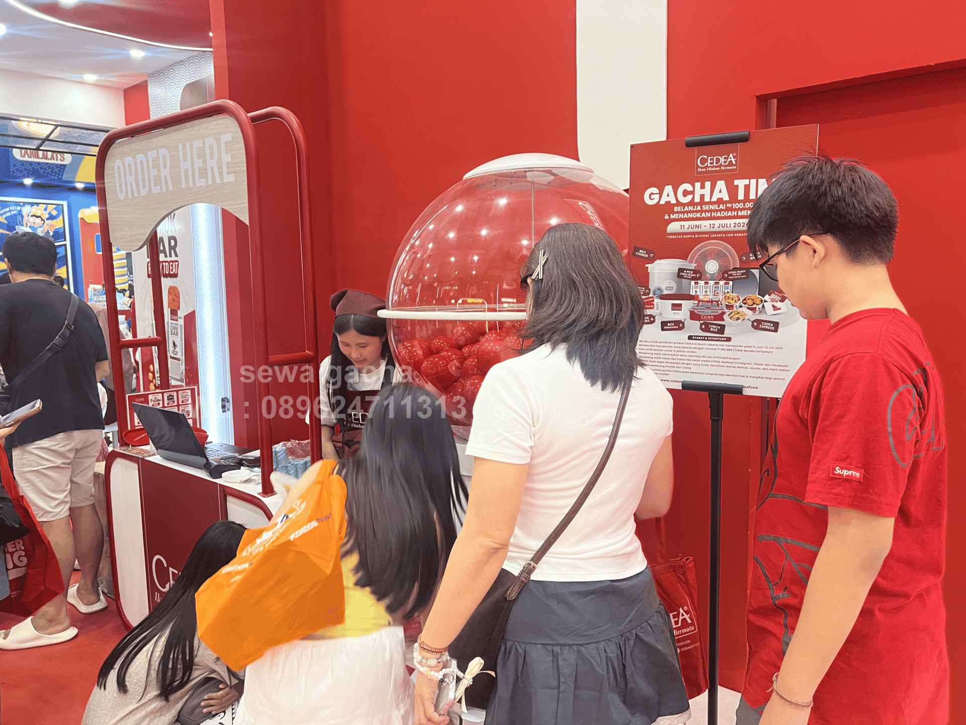 sewa gachapon jumbo jabodetabek