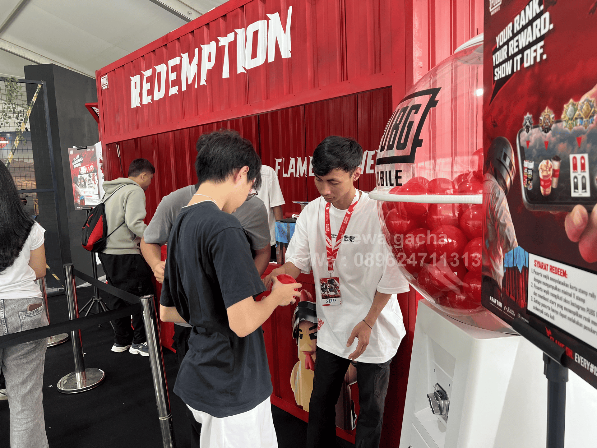 rental gachapon jumbo jabodetabek