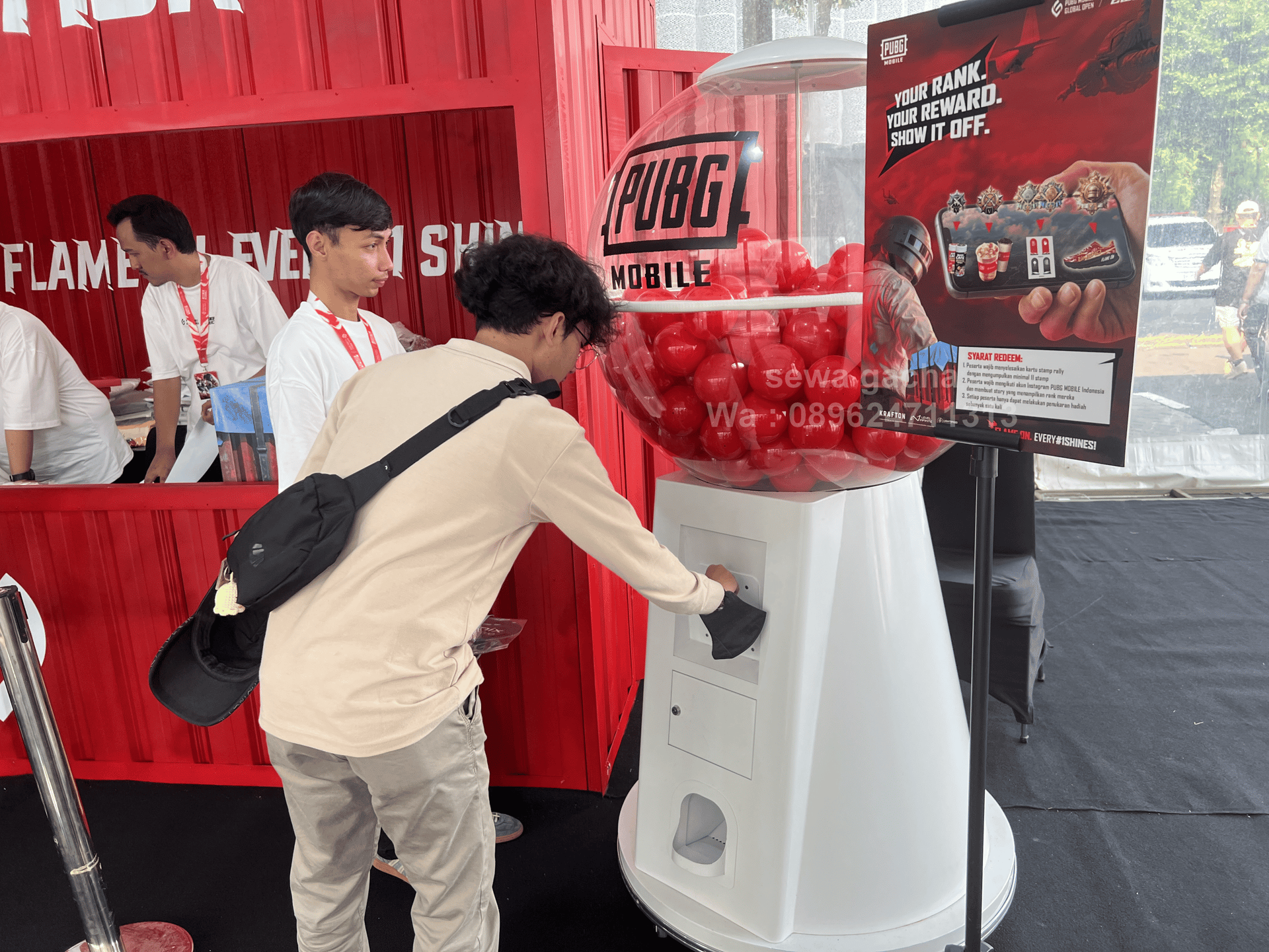 sewa gachapon jumbo jabodetabek