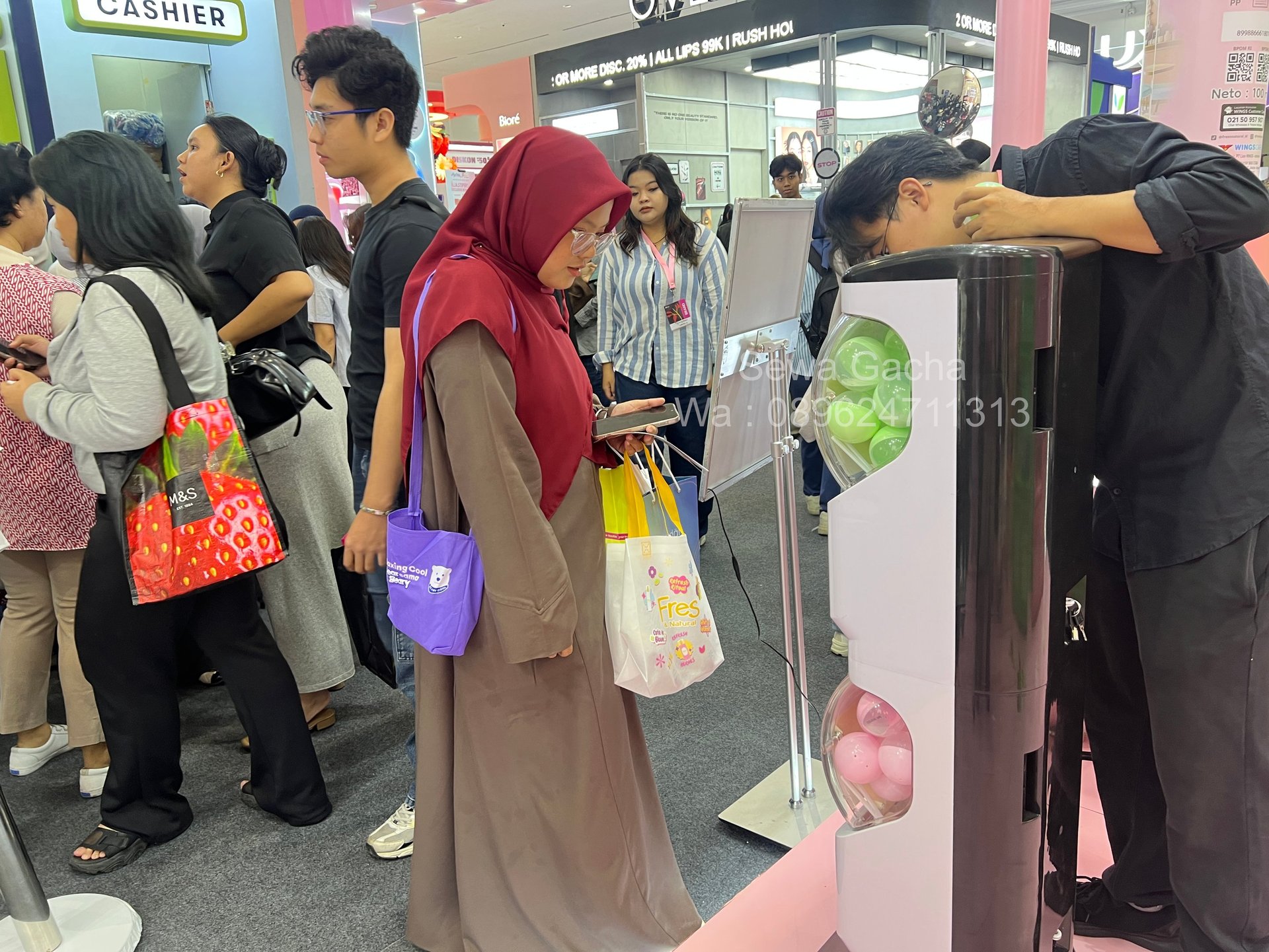 Sewa gacha jabodetabek event harian