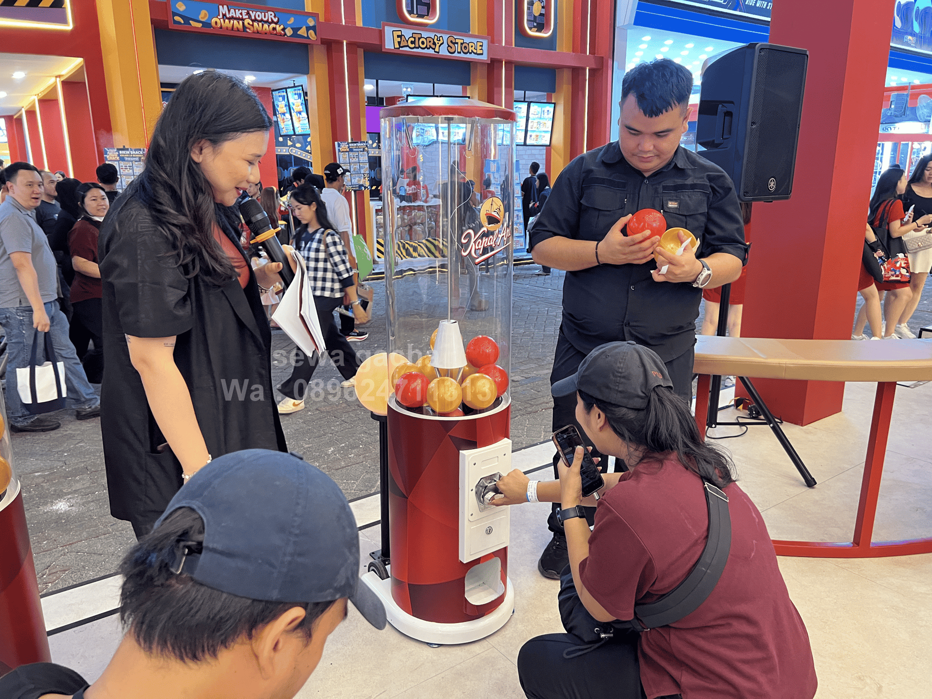 sewa gachapon jumbo jabodetabek