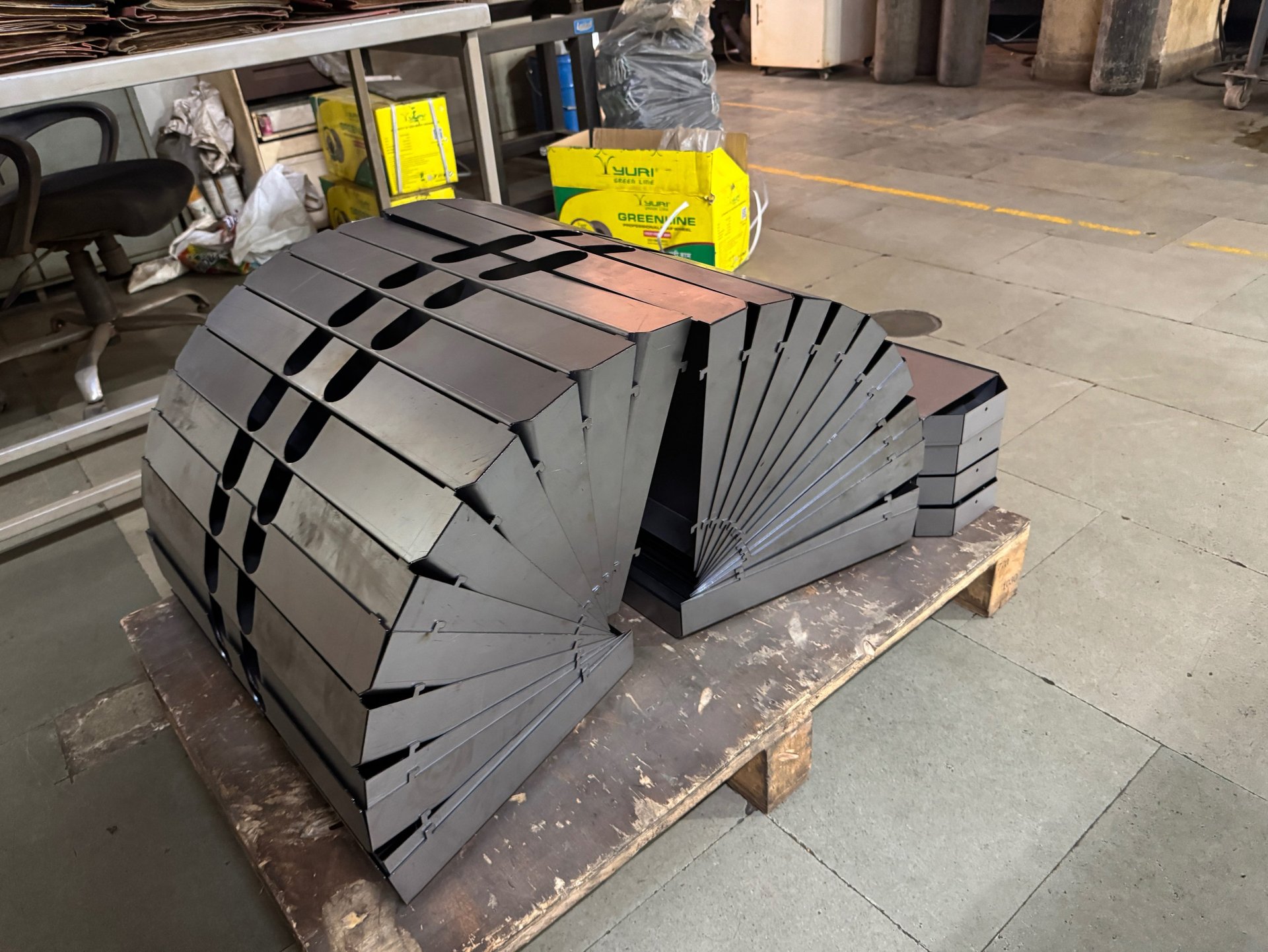 CNC bending and sheet metal folding services by Shreeji Enterprise in Vasai