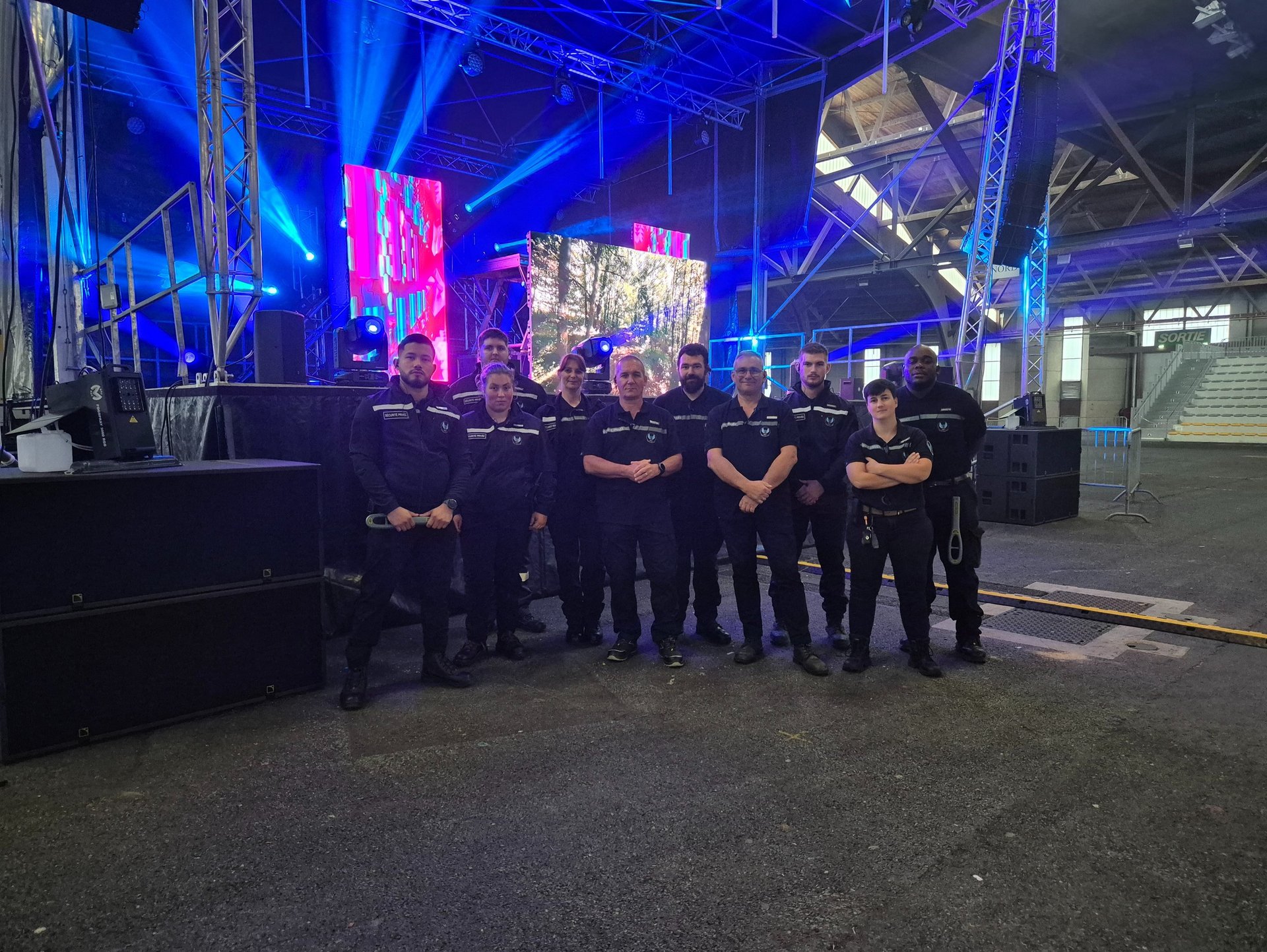 sécurité concert parc des expositions poitiers