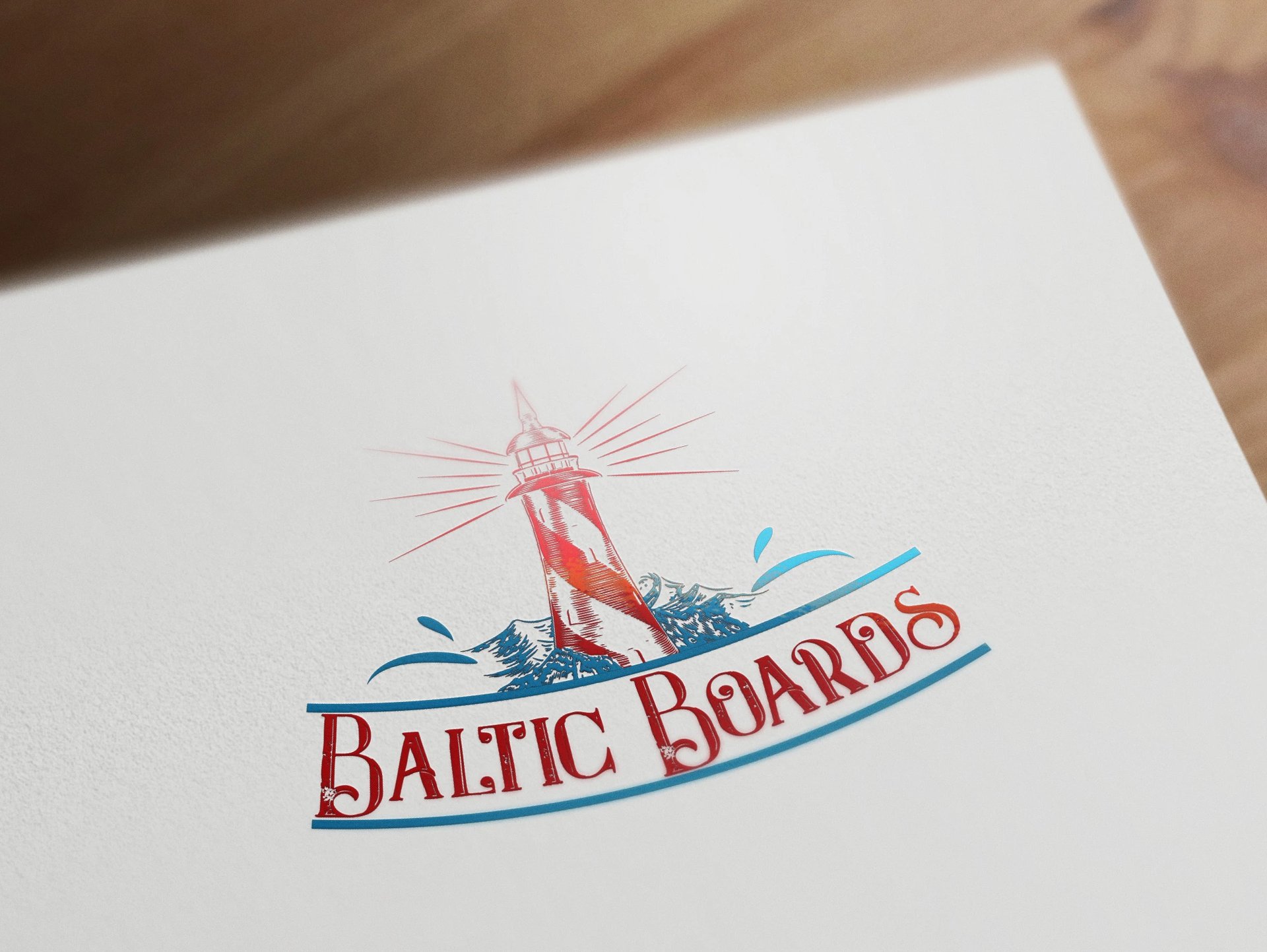 Logotipo kūrimas įmonei Baltic Boards