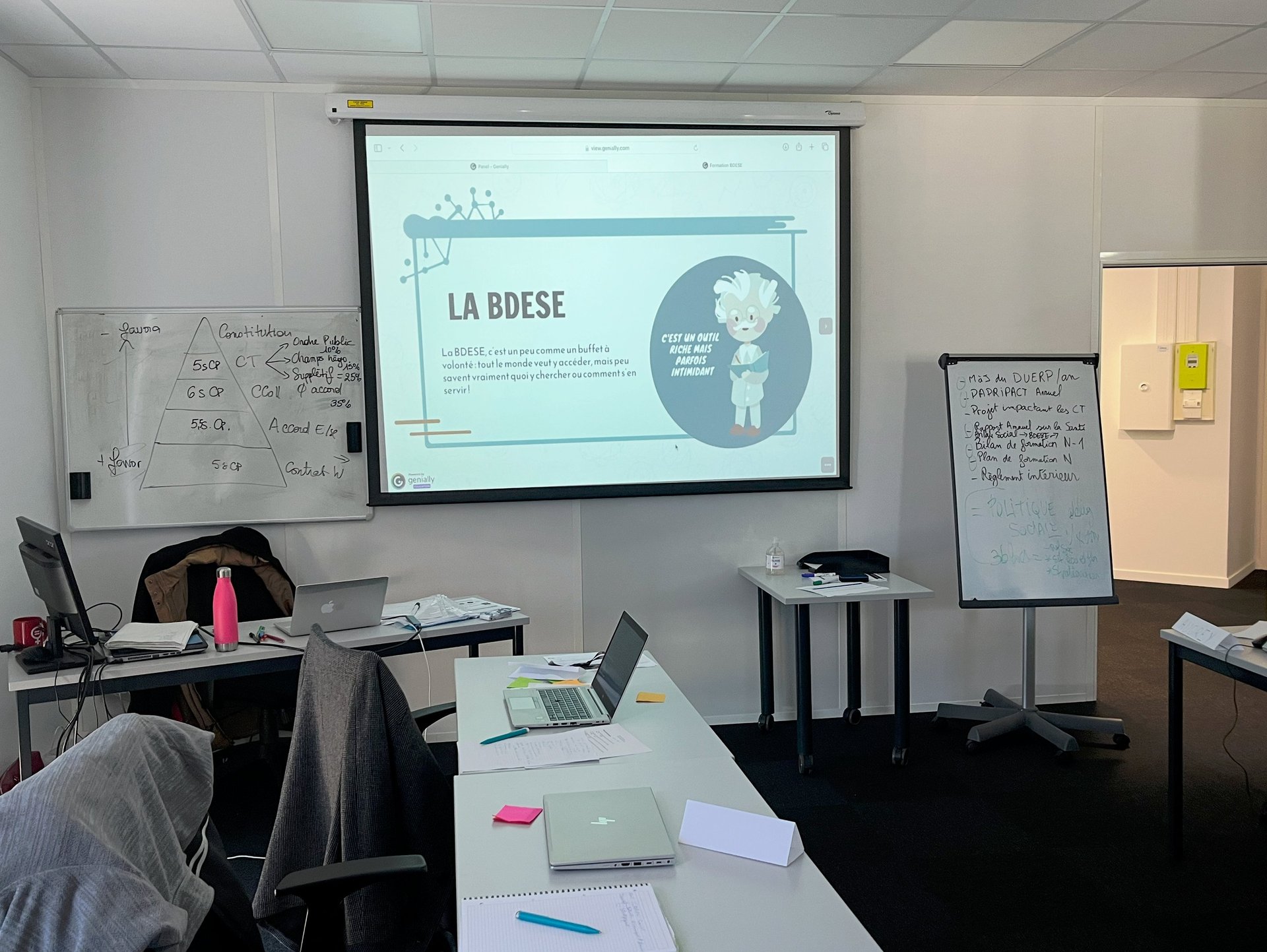 Formation sur la BDESE