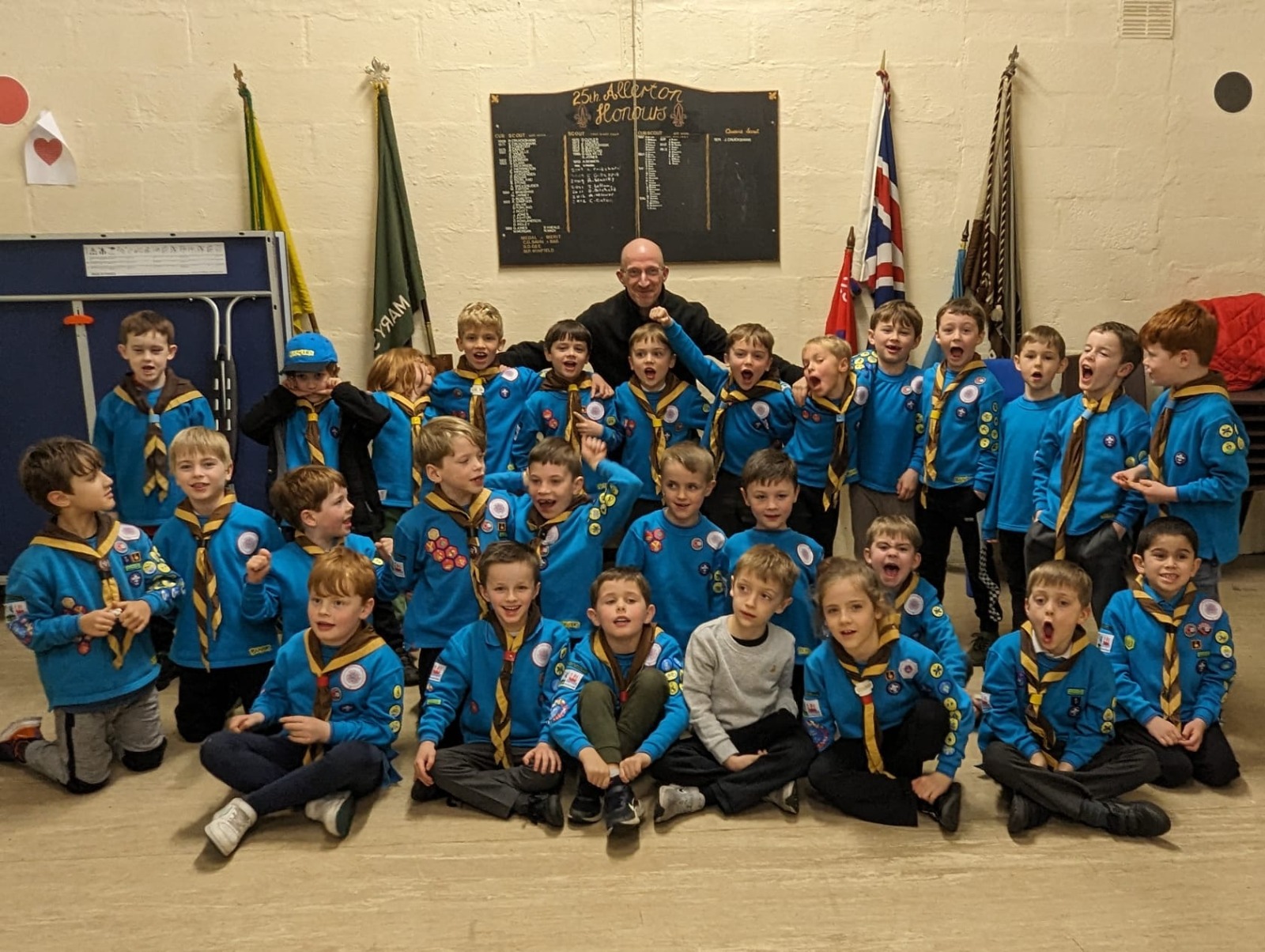 Richard, community ambassador for 25th Allerton Scout Group with the Beavers
