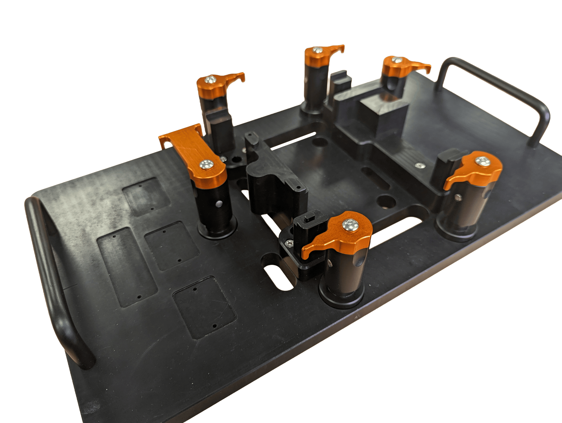 Metrology fixture for clamping various medical components in a single tool.