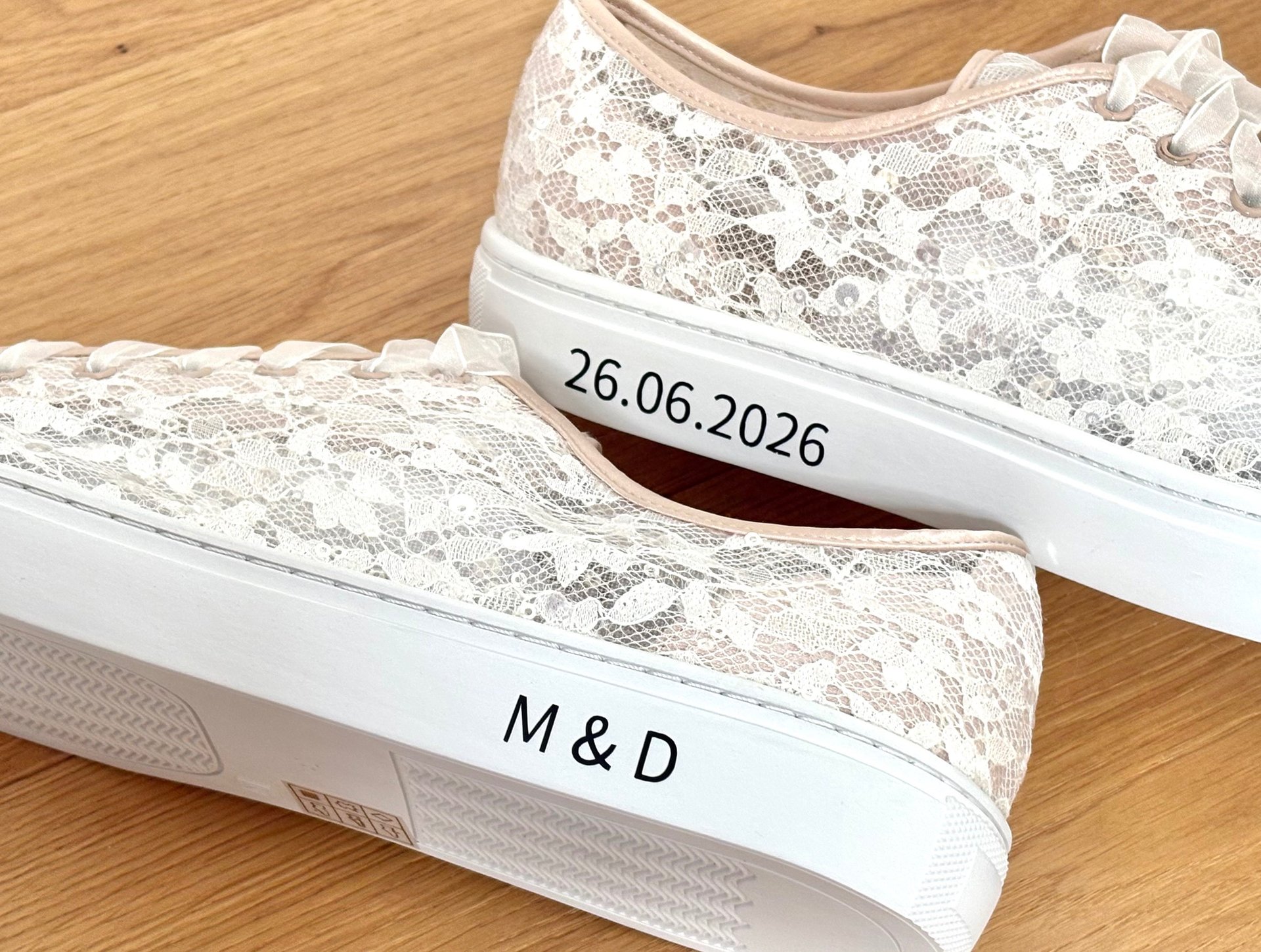 Personalisierte Braut Sneaker