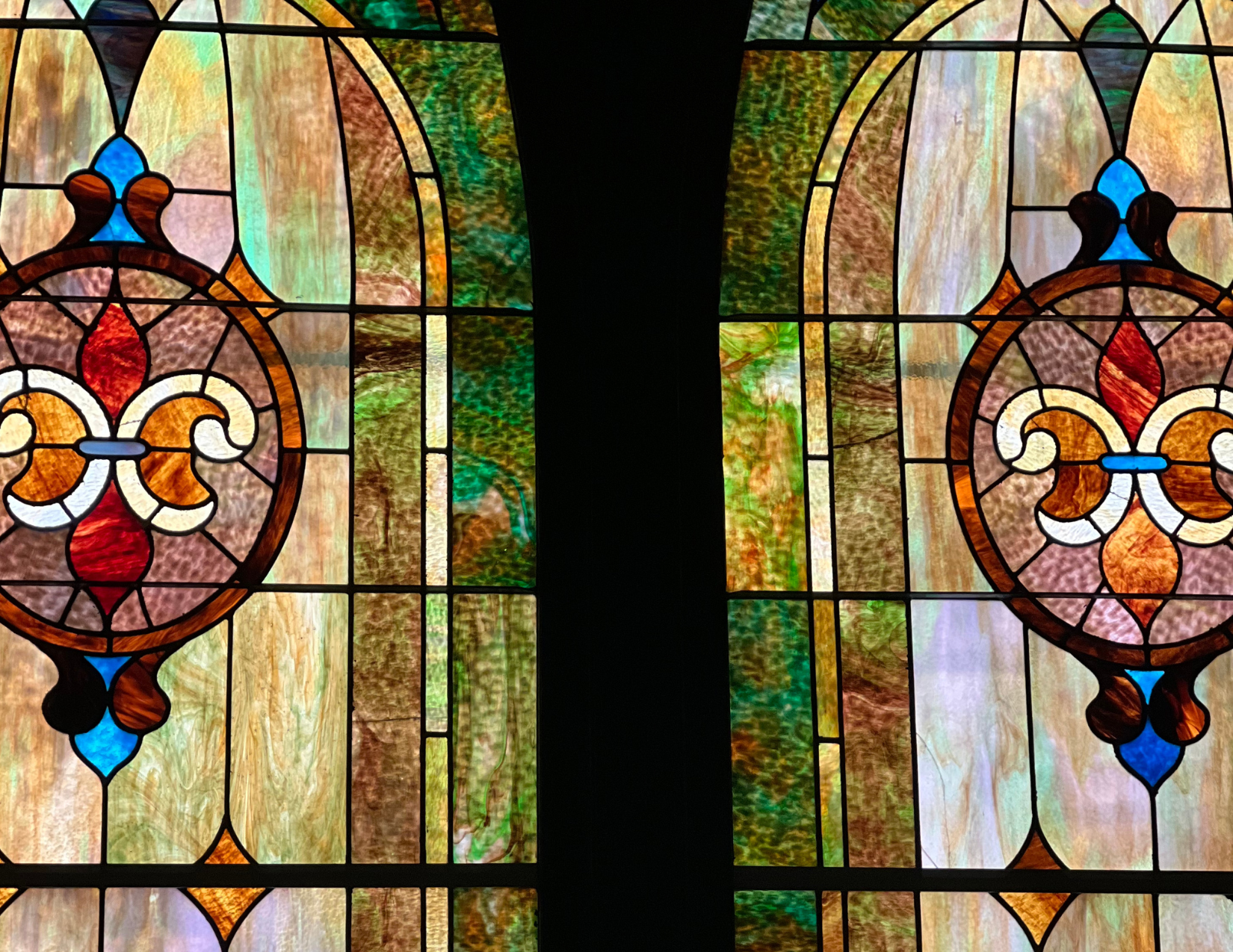Moran Kansas UMC Stained Glass Windows